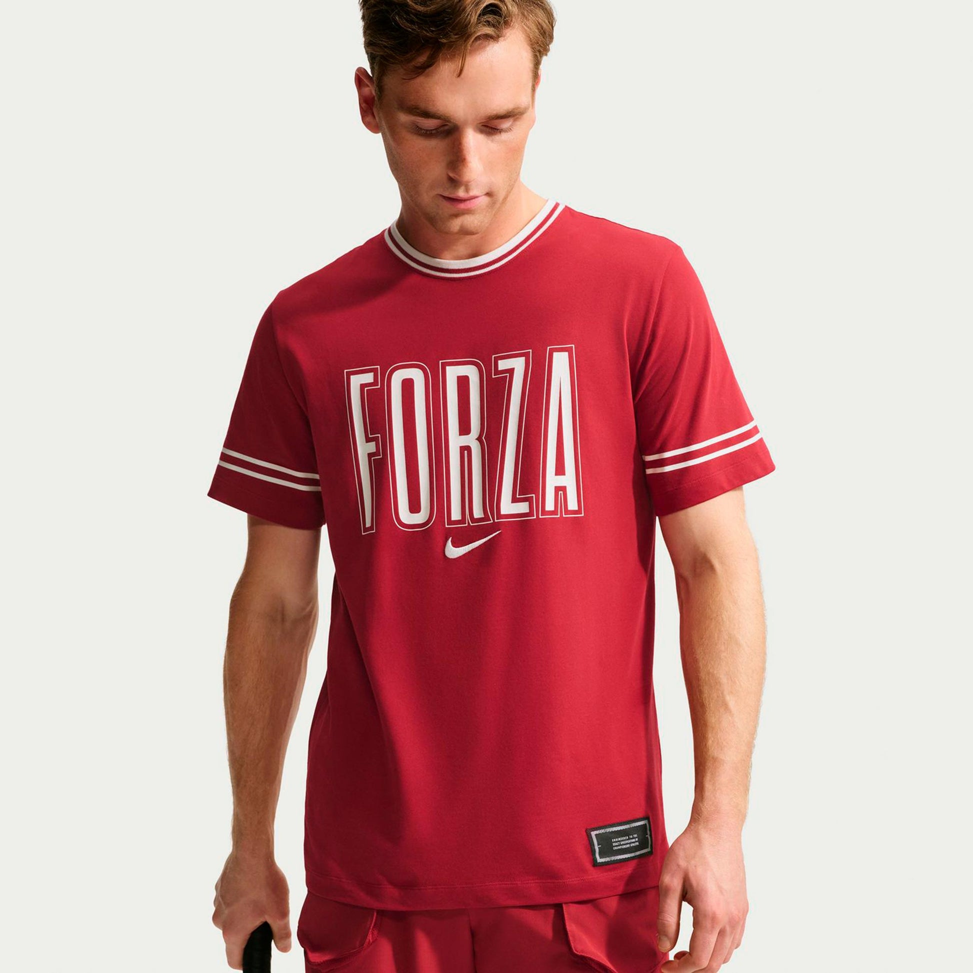 Nike Court T-shirt Herrer - rød