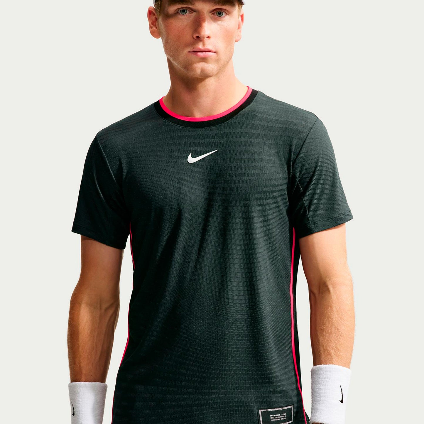 Nike Court Slam T-shirt Herrer - mørkegrå