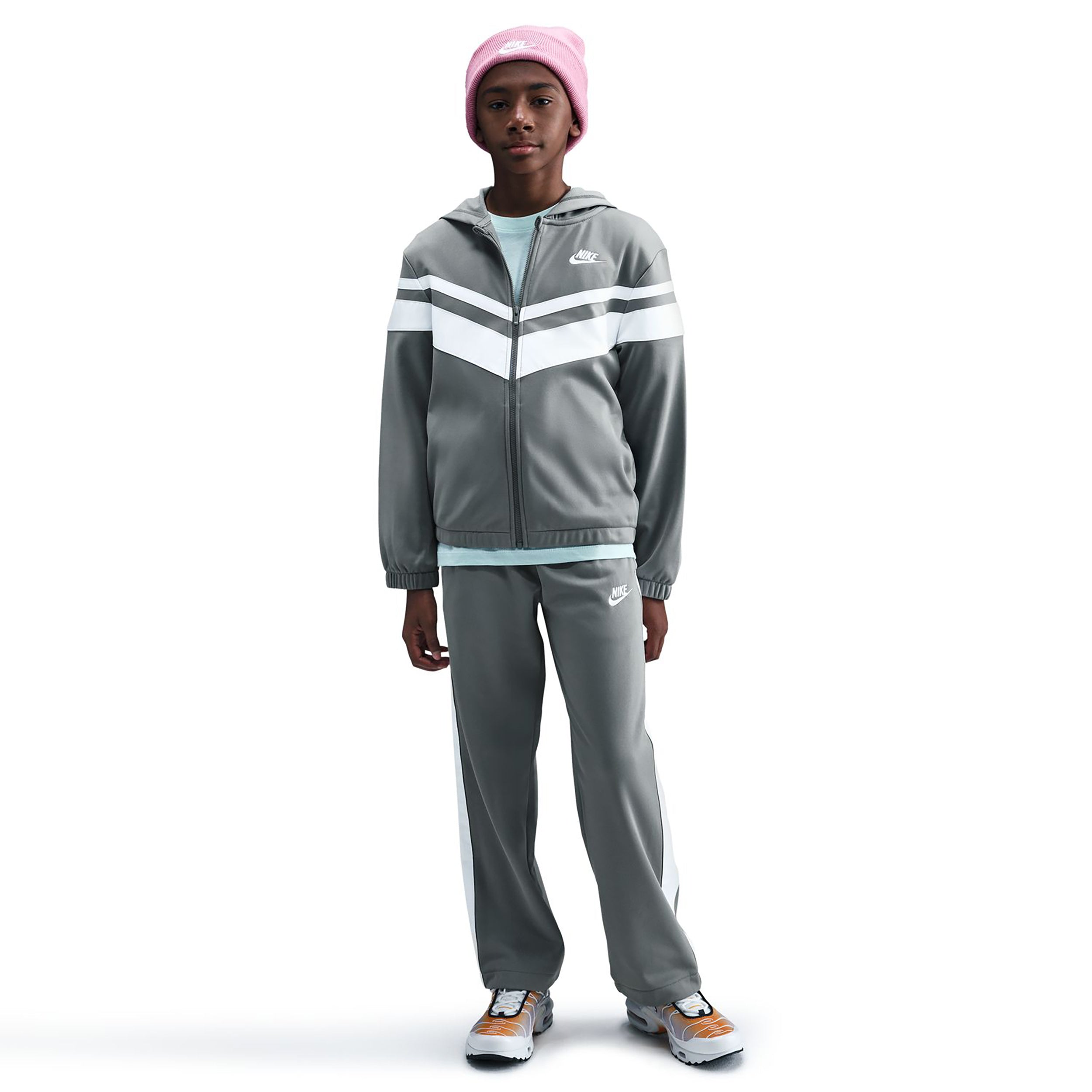 Nike Sportswear Træningsdragt Børn - grå, hvid