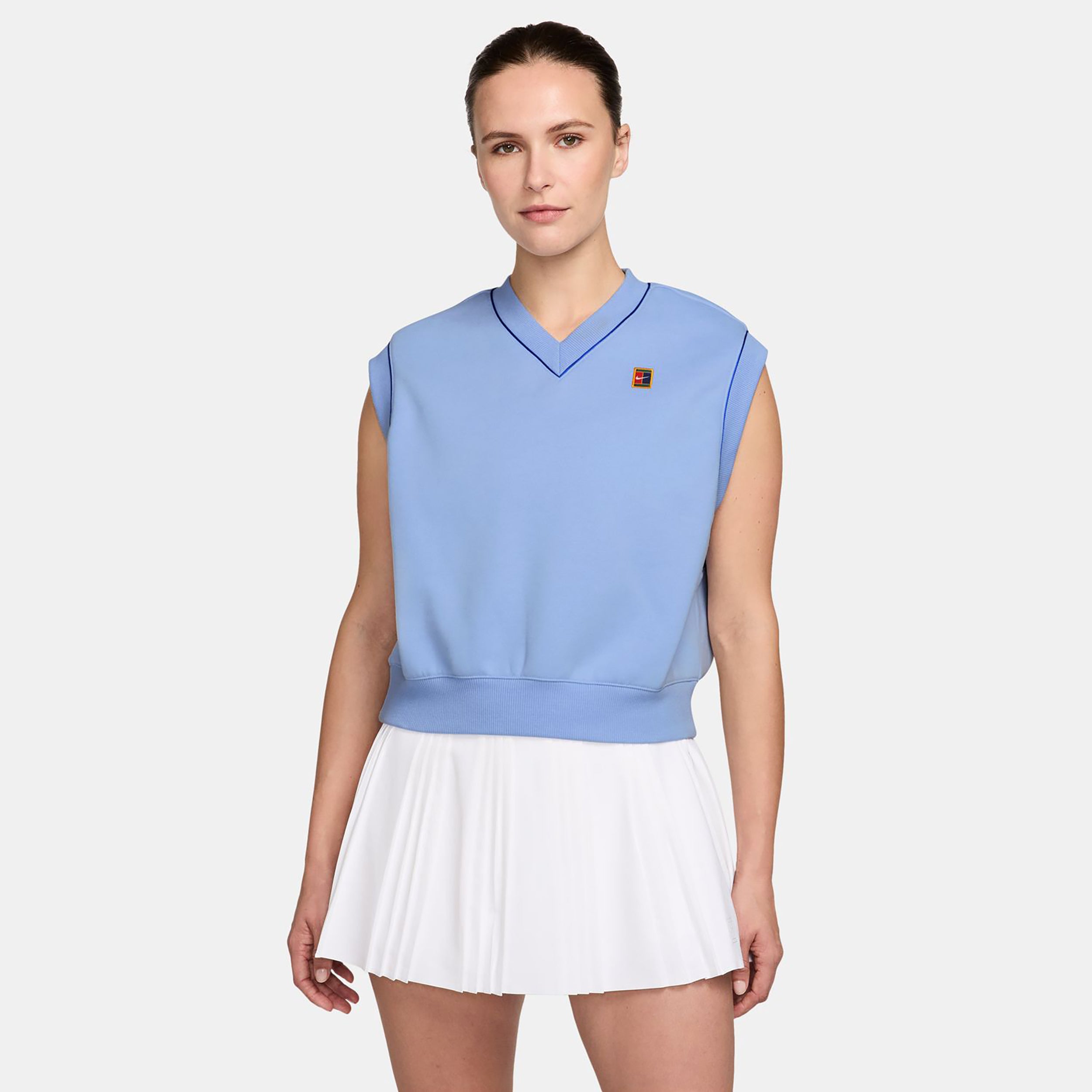 Nike Court Slipover Damer - lyseblå
