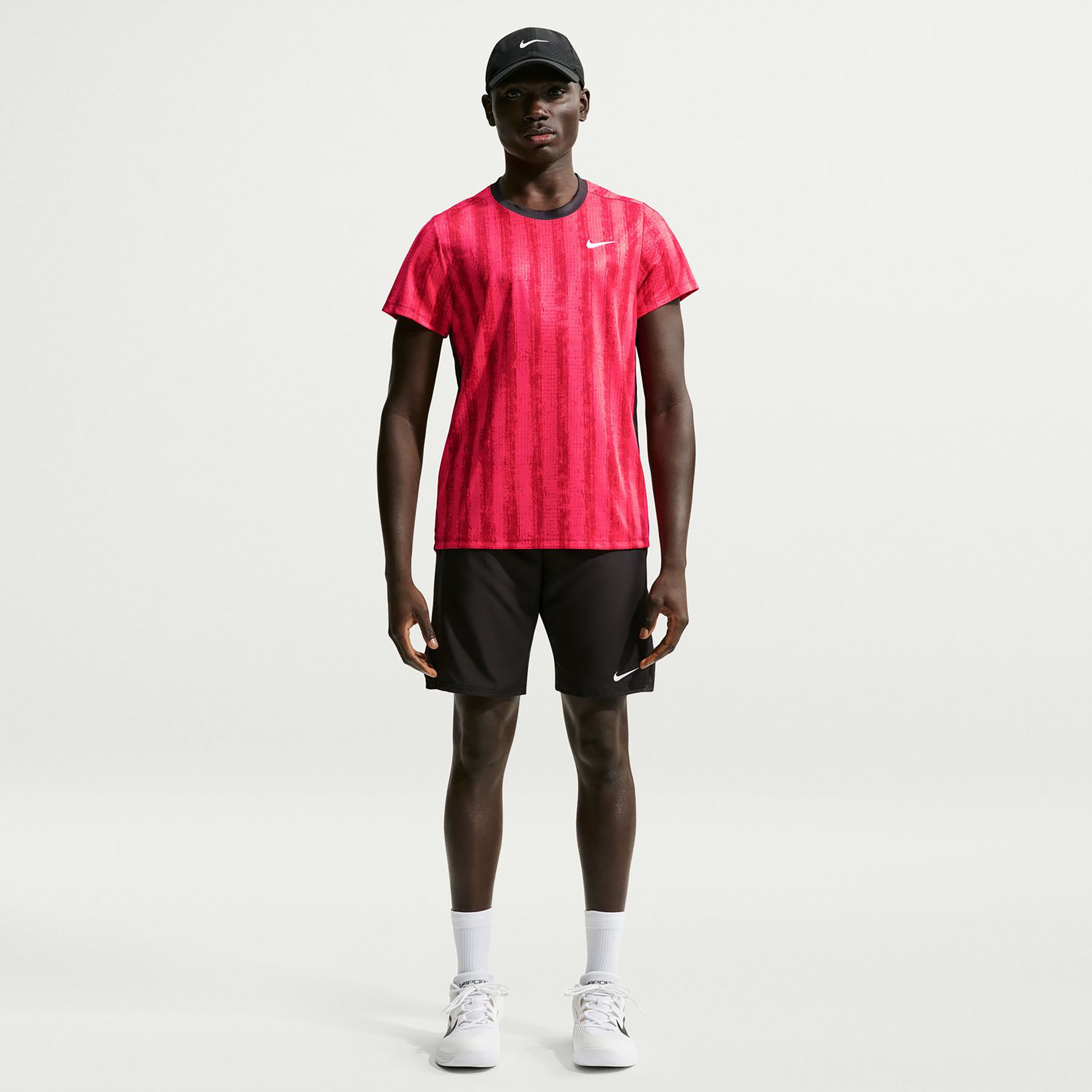 Nike Court Victory T-shirt Herrer - rød, sort