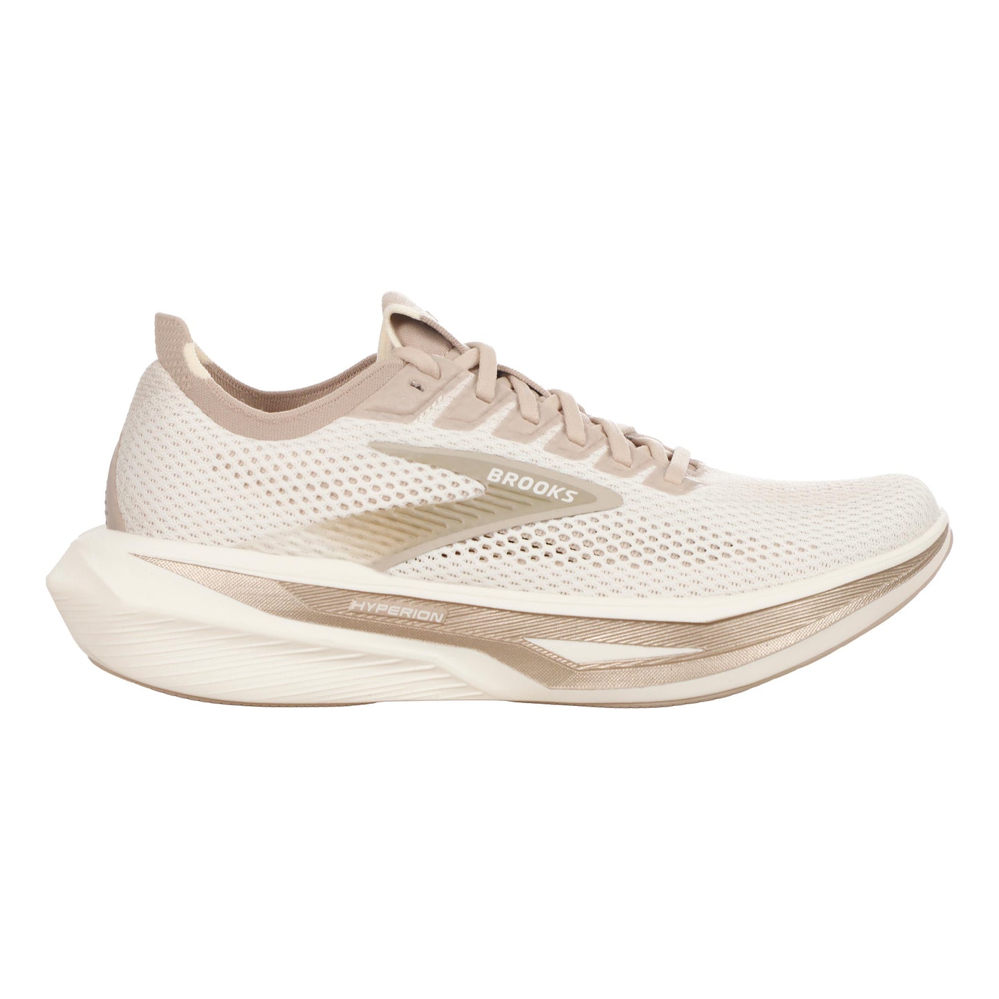 Brooks Hyperion 3 Neutral sko Damer - creme, bronze