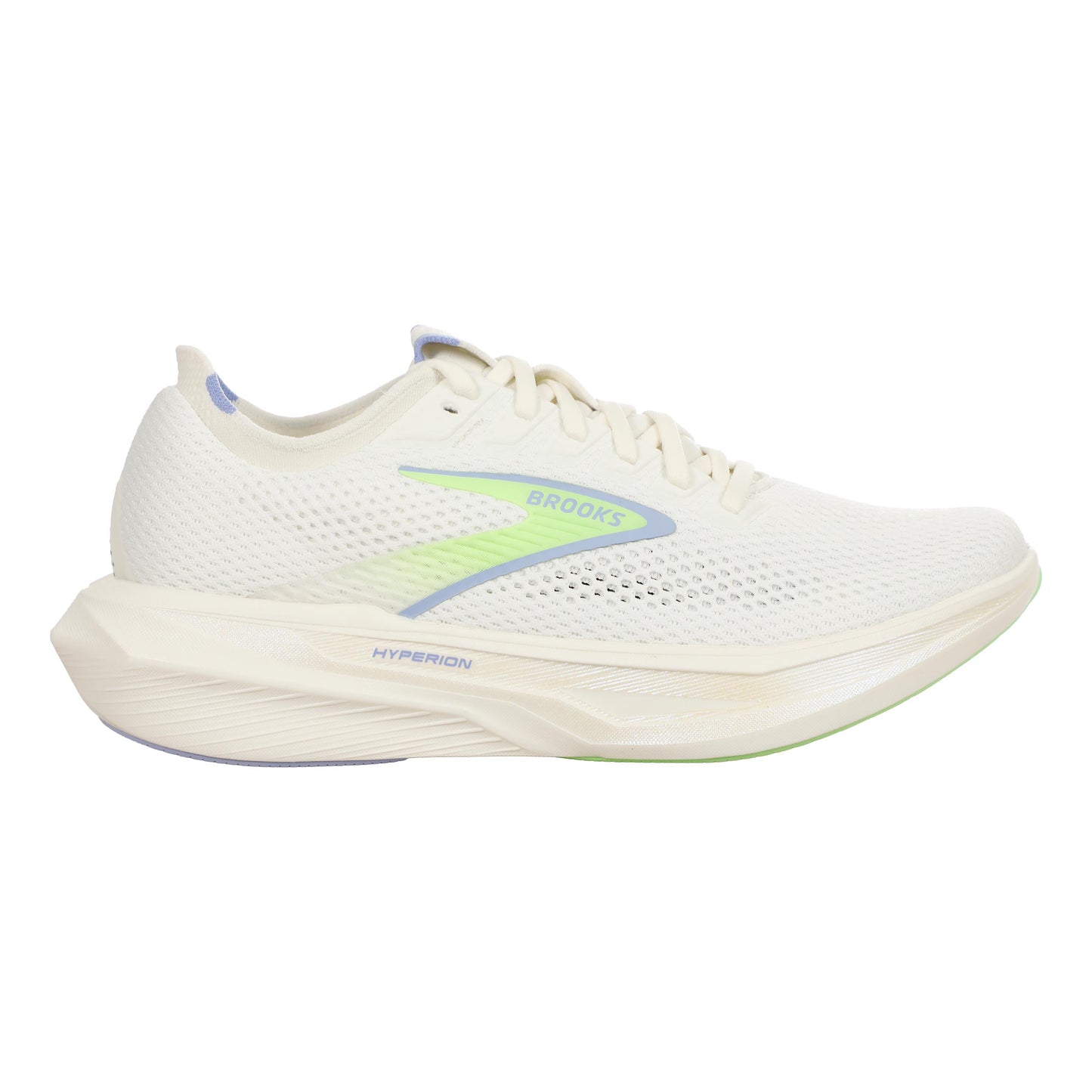 Brooks Hyperion 3 Neutral sko Damer - creme, lime