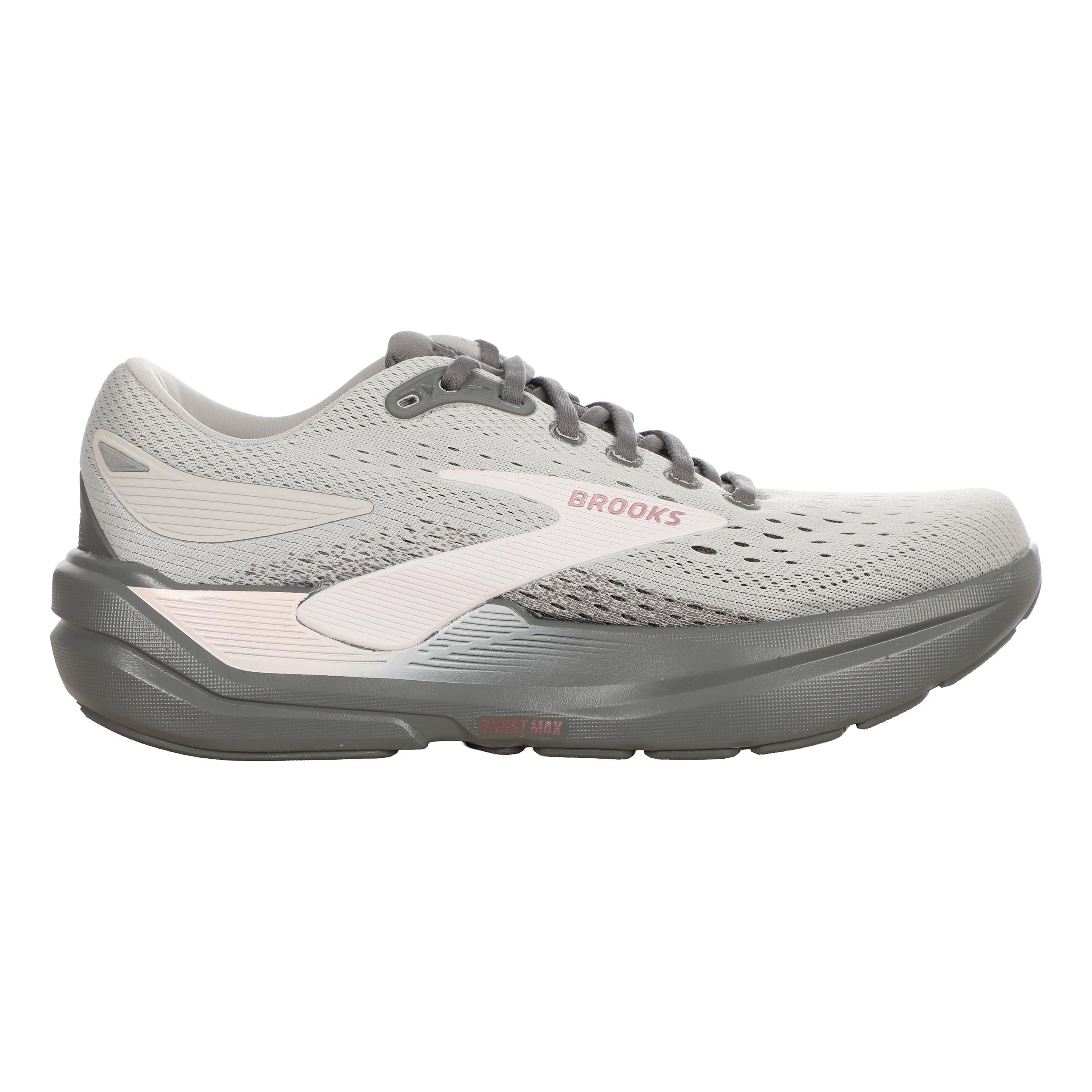 Brooks Ghost Max 3 Neutral sko Damer - grå, lyserød