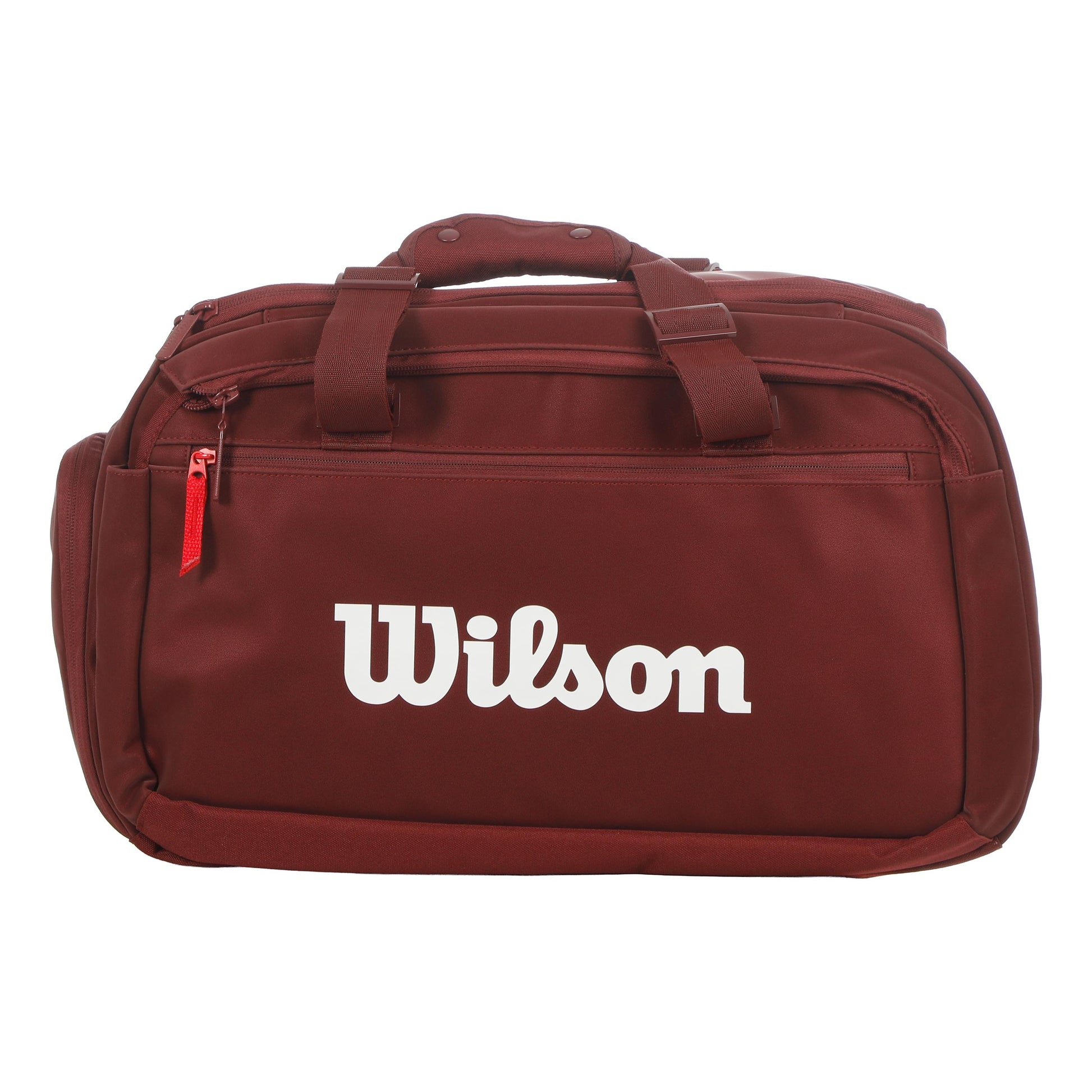 Wilson Defyer V1 Small Duffel Sportstaske - vinrød