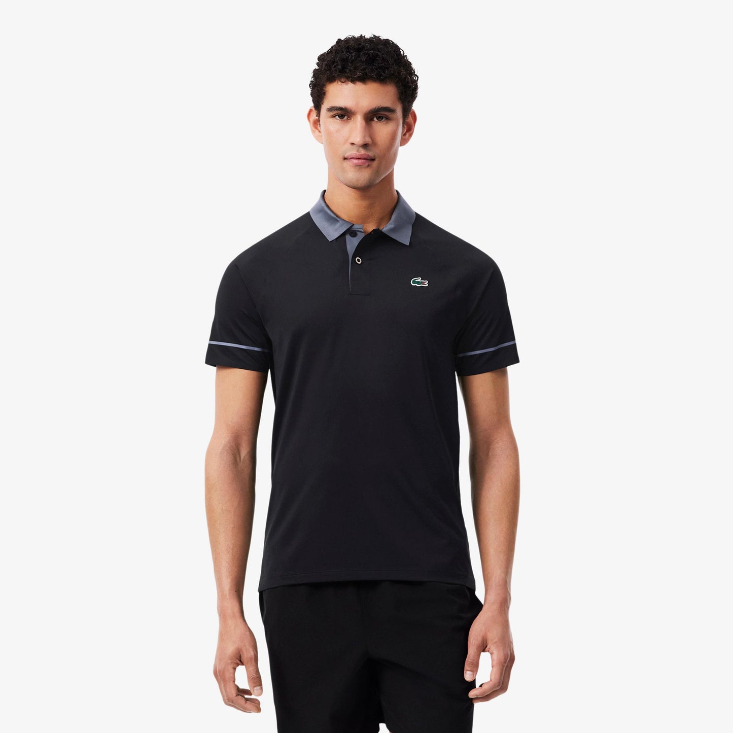 Lacoste Polo Herrer - sort, gråblå