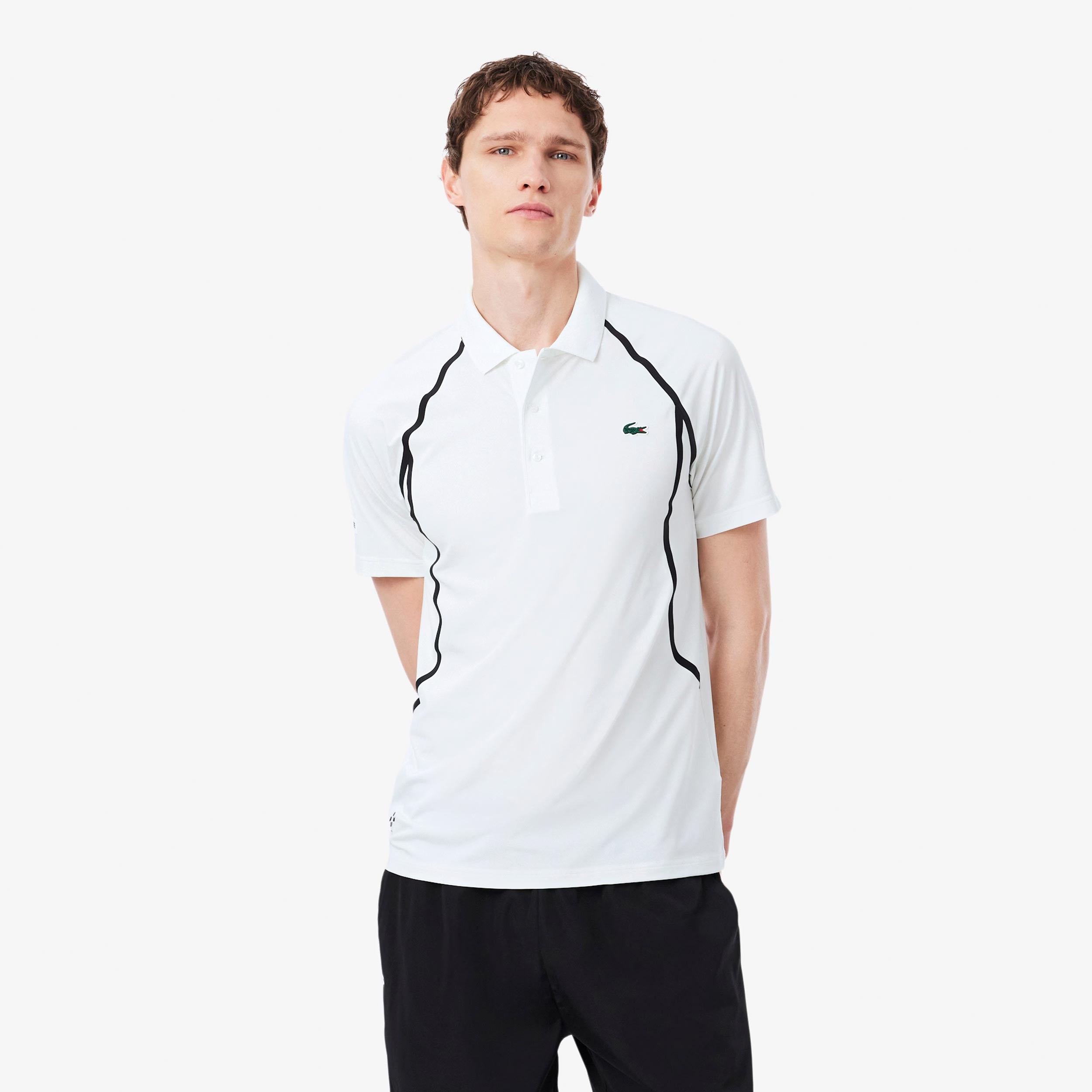 Lacoste Polo Herrer - hvid