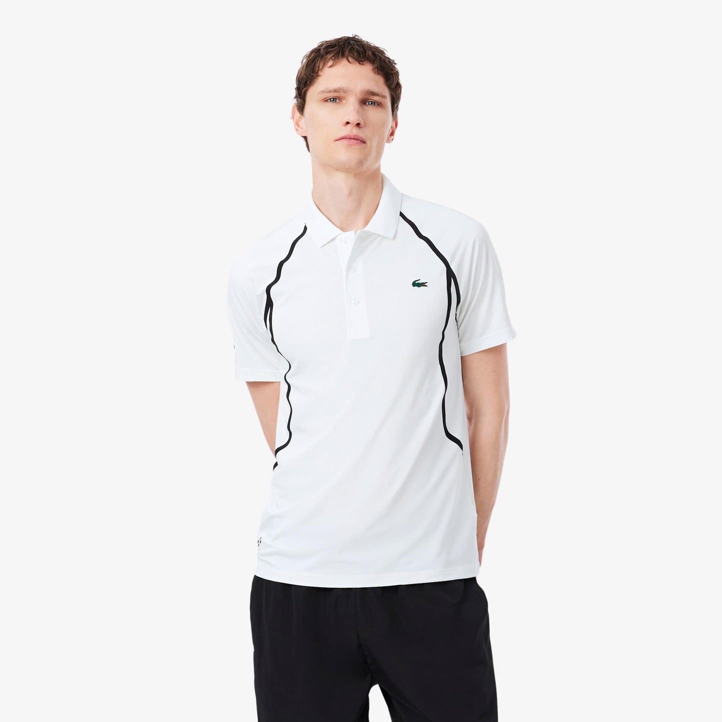 Lacoste Polo Herrer - hvid