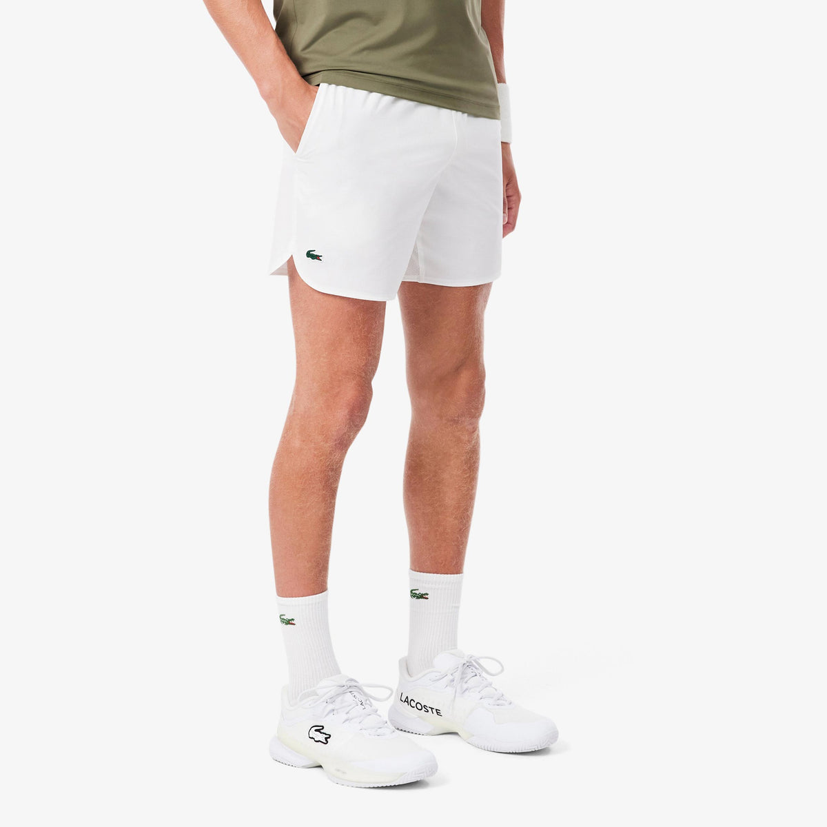 Lacoste Shorts Herrer - hvid