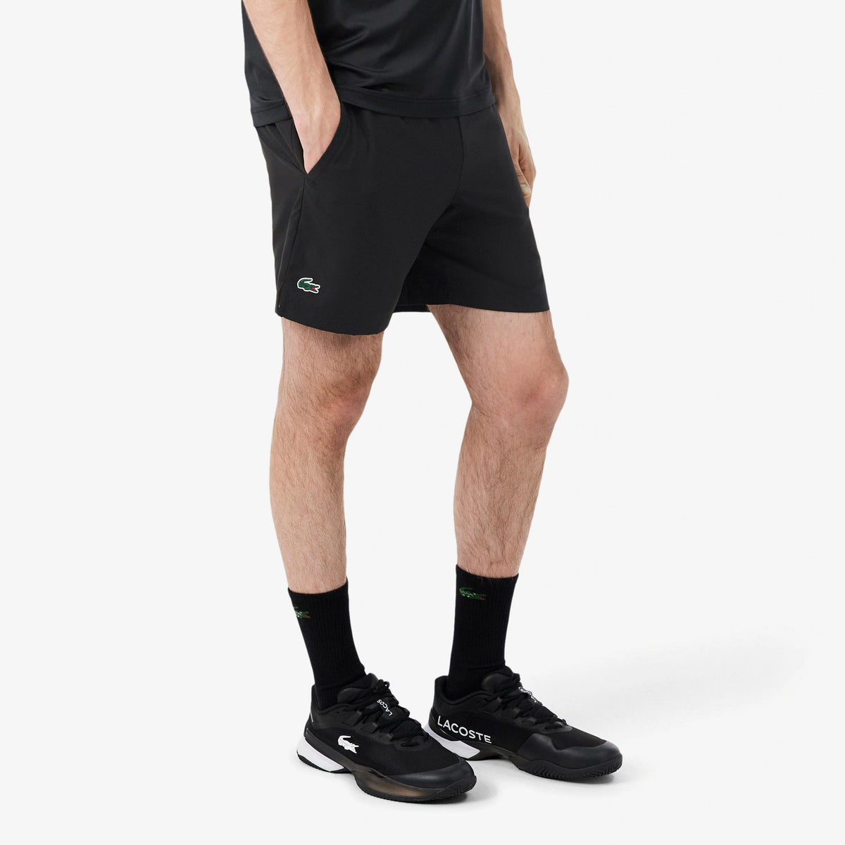 Lacoste Shorts Herrer - sort, hvid
