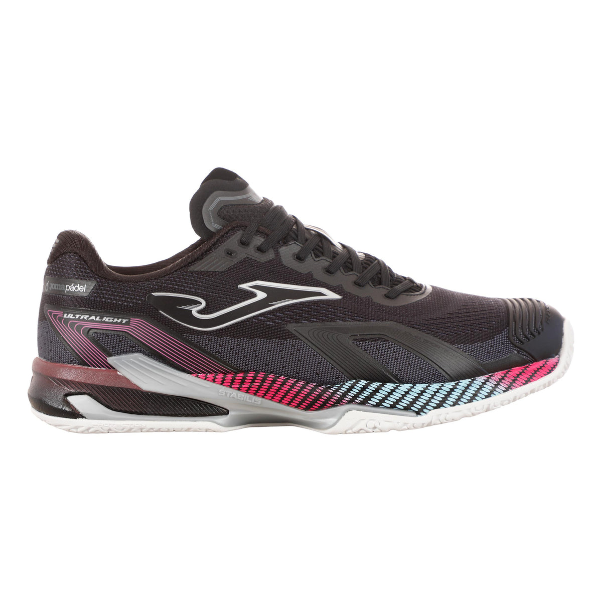Joma Ultra Light Padelsko Herrer - sort, pink