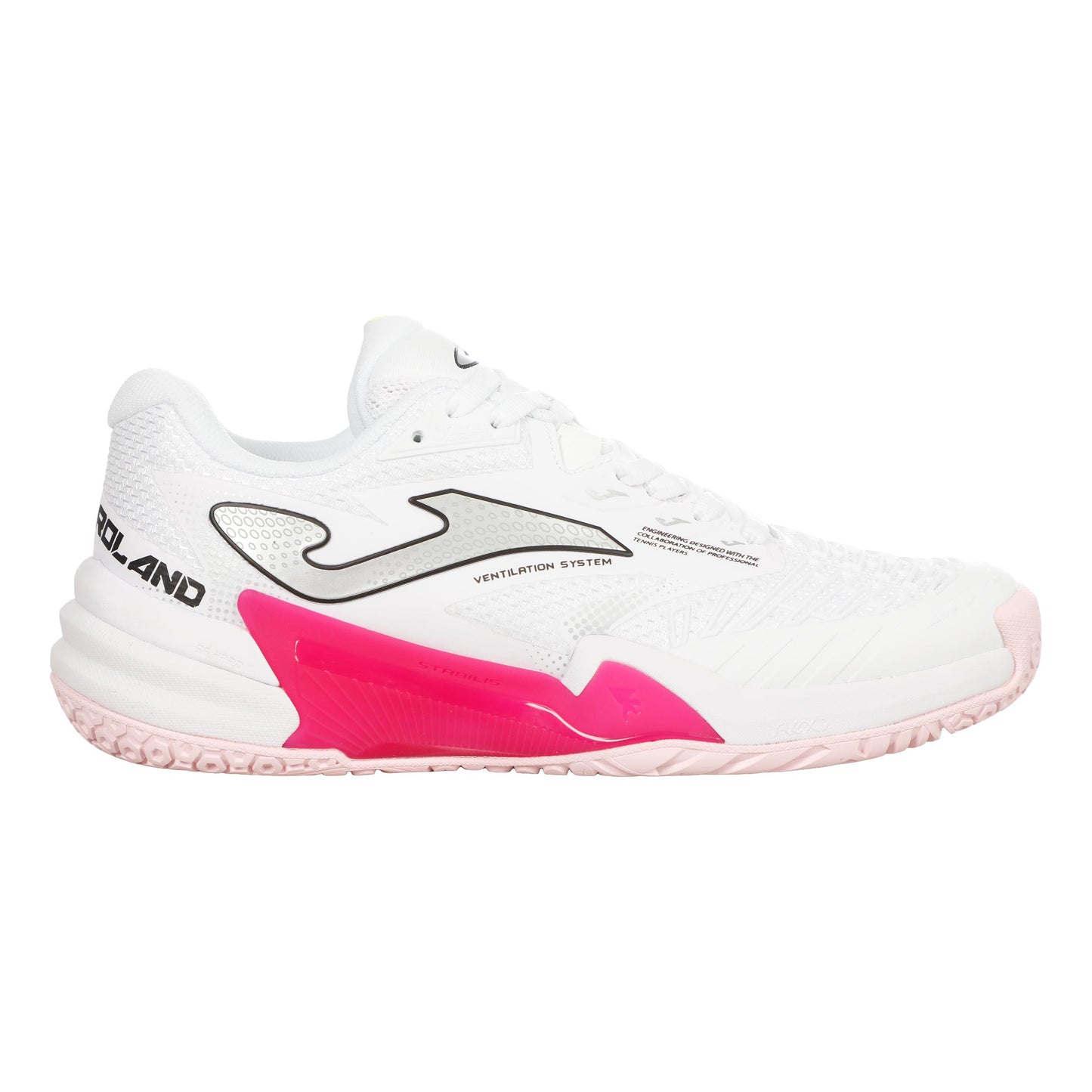Joma Roland Allcourt-sko Damer - hvid, pink