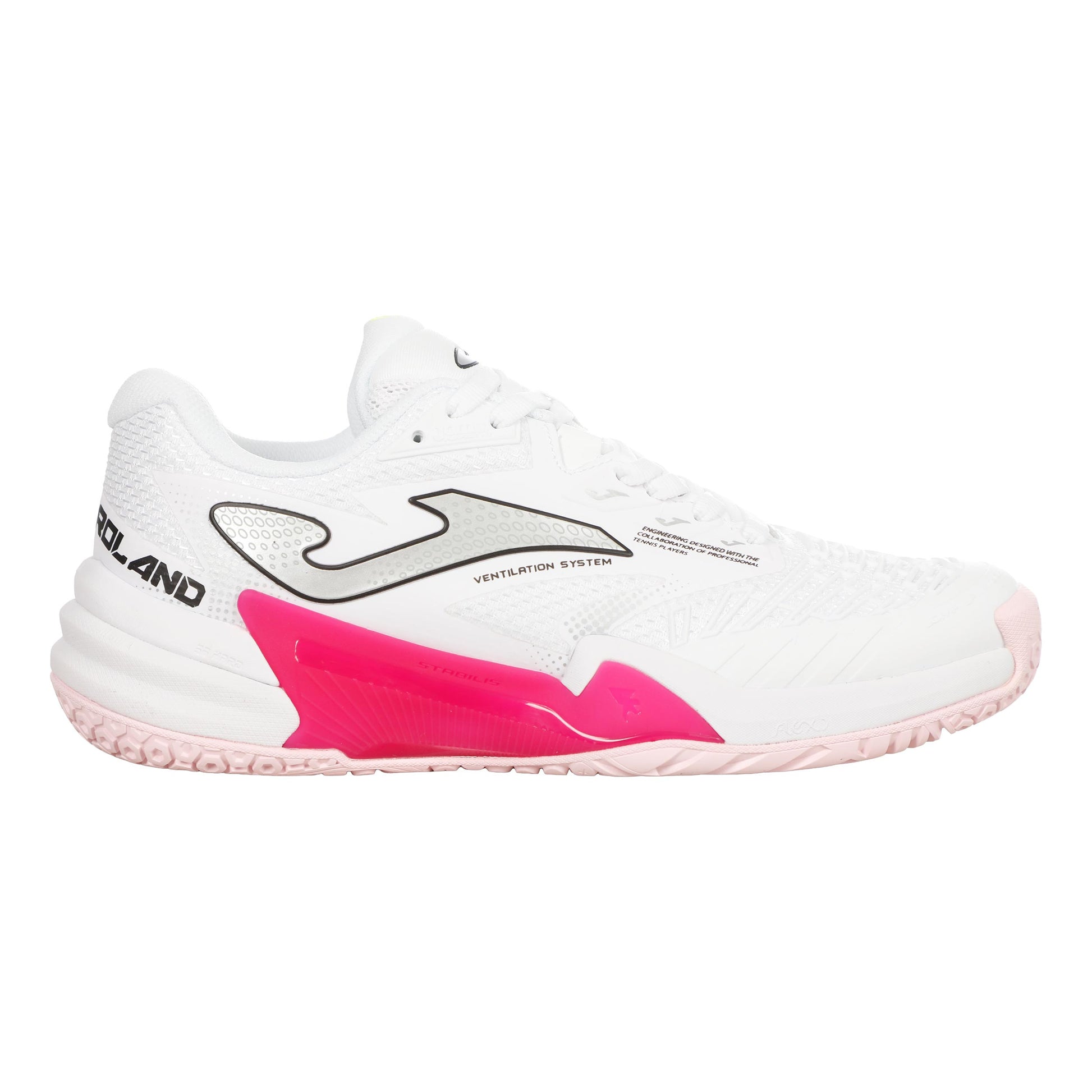Joma Roland Allcourt-sko Damer - hvid, pink