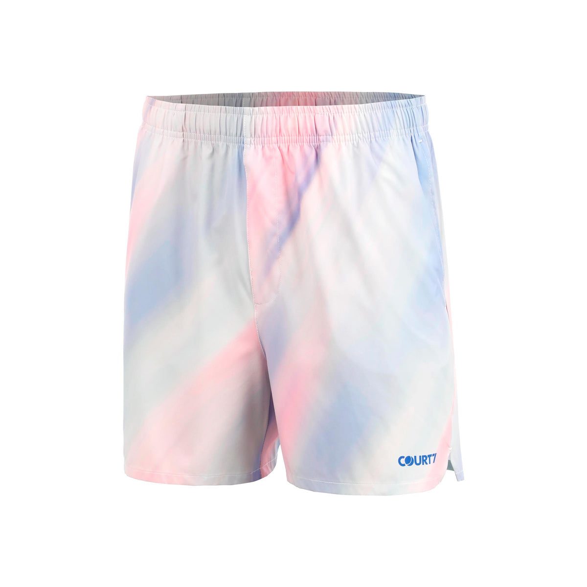 COURT7 Dual Pocket 5in Shorts Herrer - hvid, flerfarvet