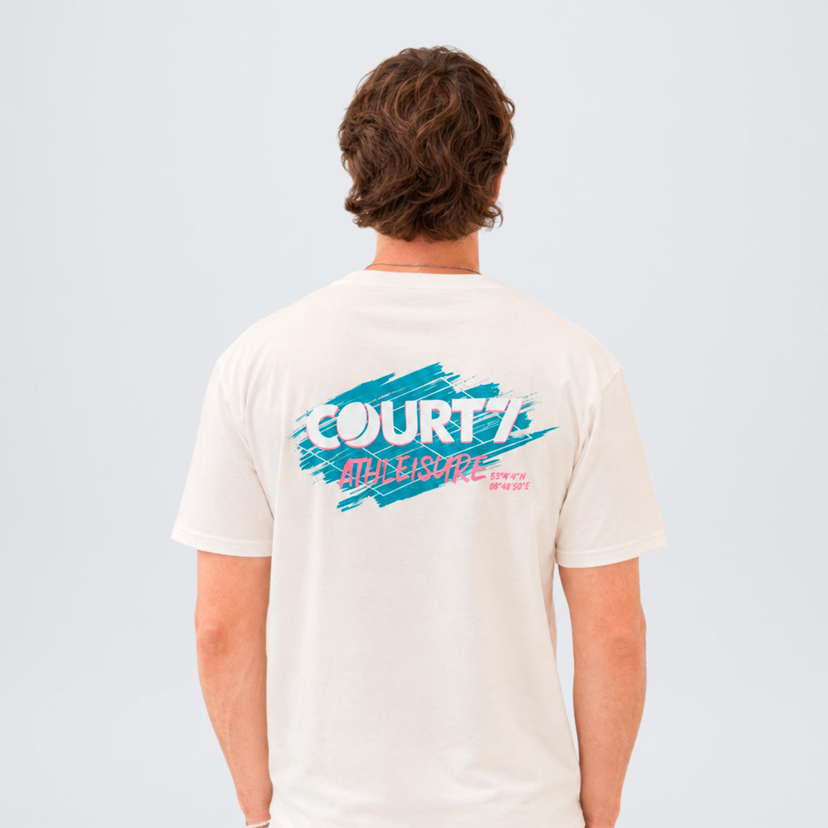 COURT7 AD-IN T-shirt Unisex - hvid