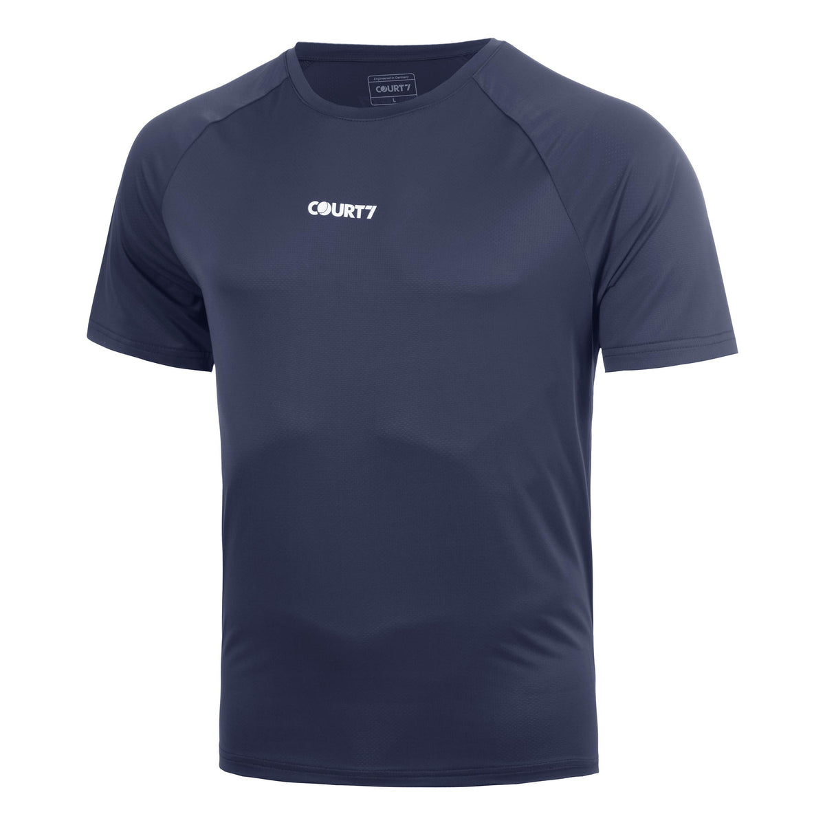 COURT7 Performance T-shirt Herrer - blå