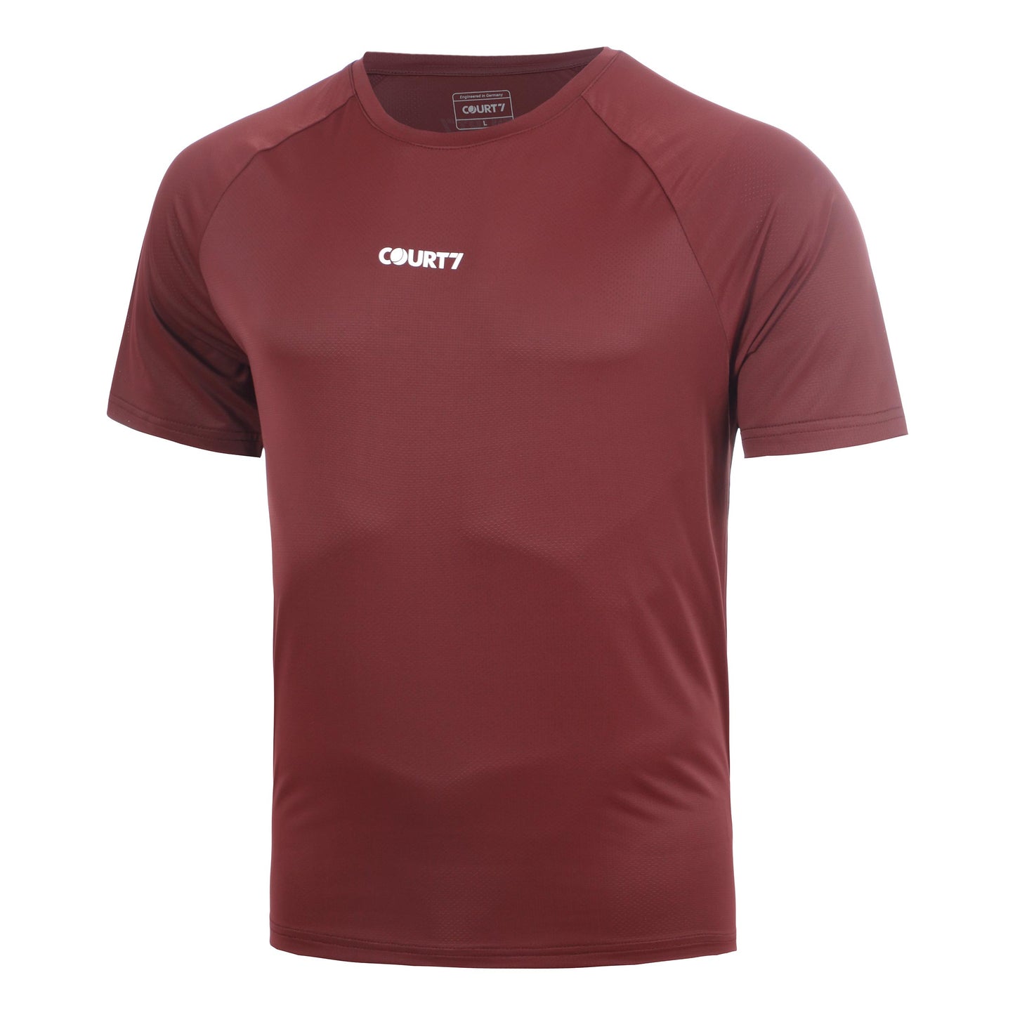 COURT7 Performance T-shirt Herrer - rød