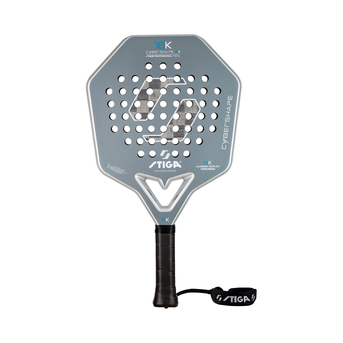 Stiga 18K 2 Cybershape Padelketcher Test ketchere