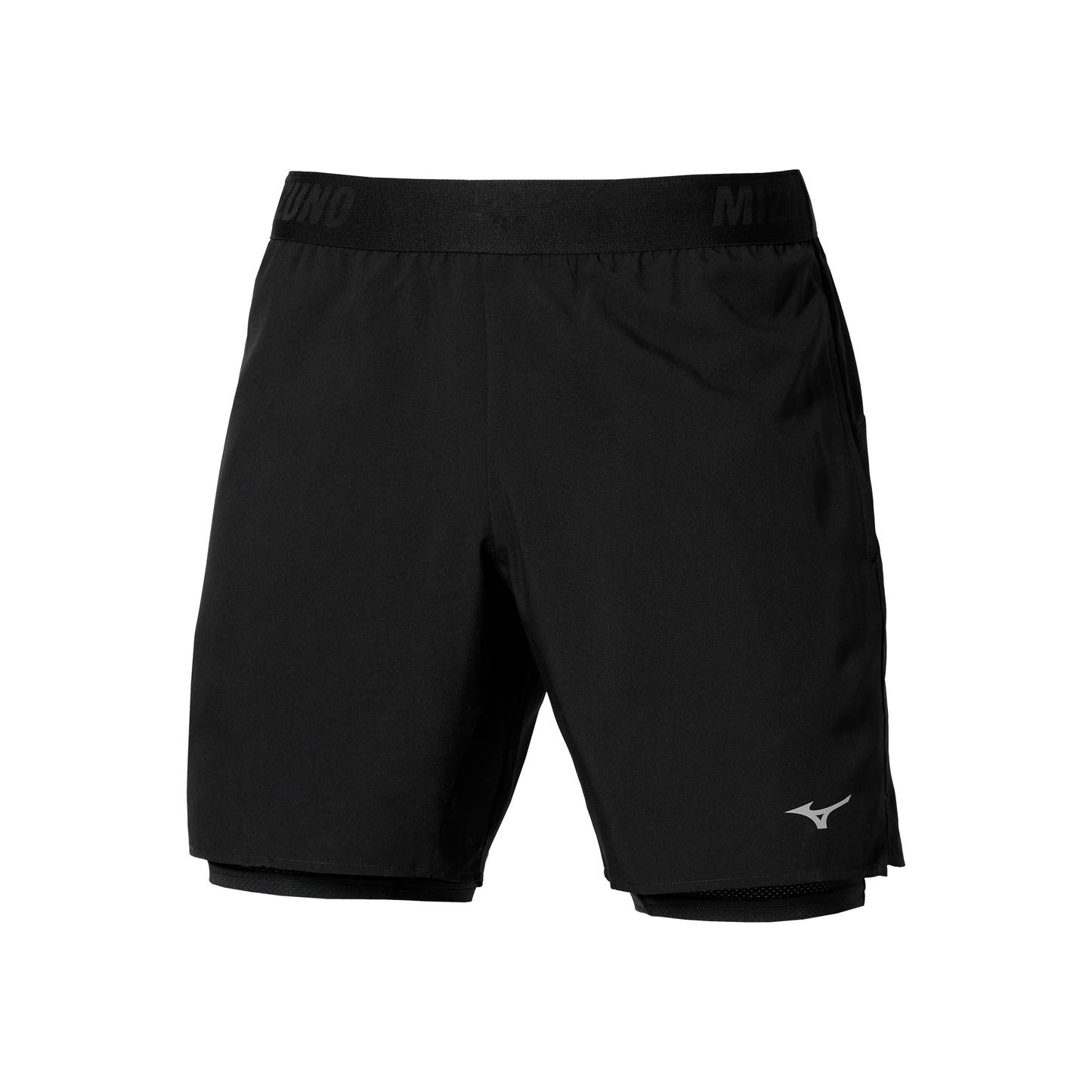 Mizuno Core 5,5in 2in1 Løbeshorts Herrer - sort