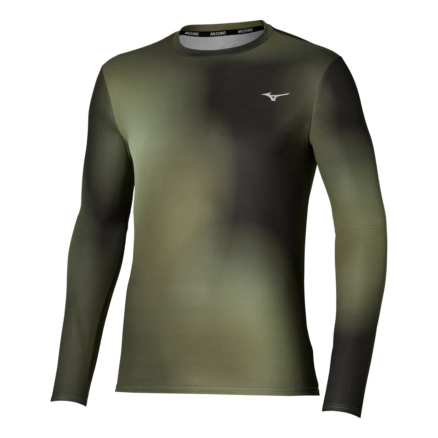 Mizuno Core Graphic Løbetrøje Herrer - mørkegrøn, oliven