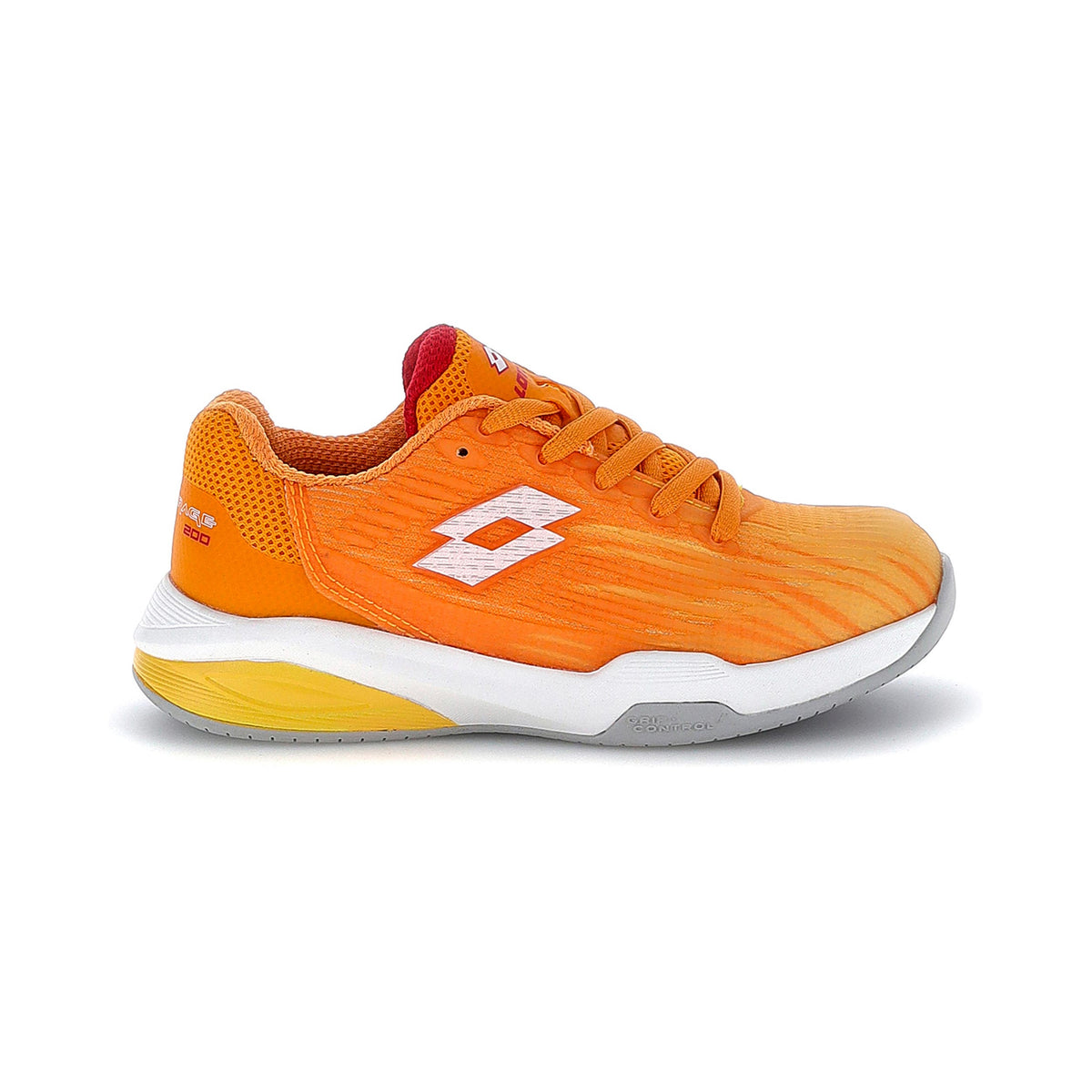 Lotto Mirage 200 III PRT ALR Allcourt-sko Børn - orange, hvid