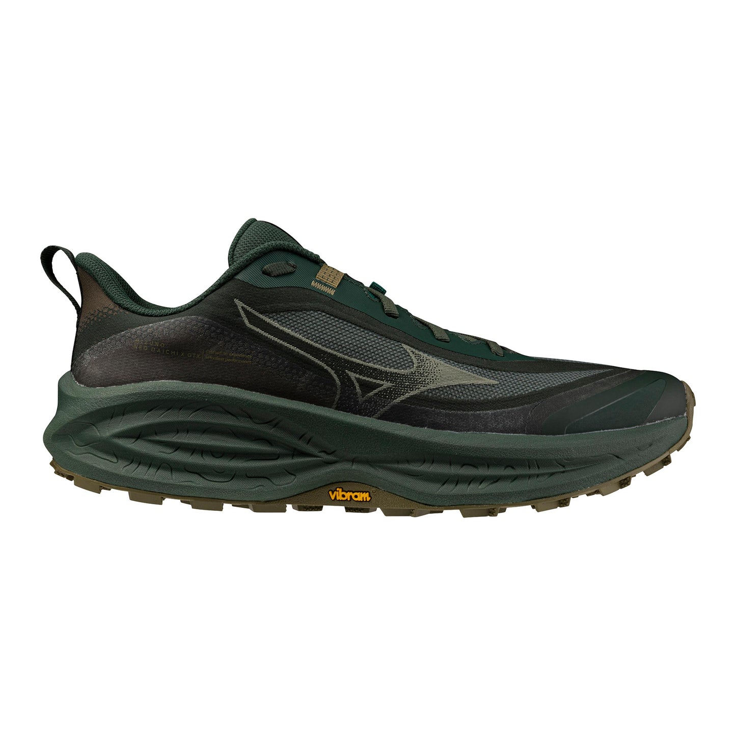 Mizuno Neo Daichi 10 GTX  Trailsko Herrer - mørkegrøn, oliven