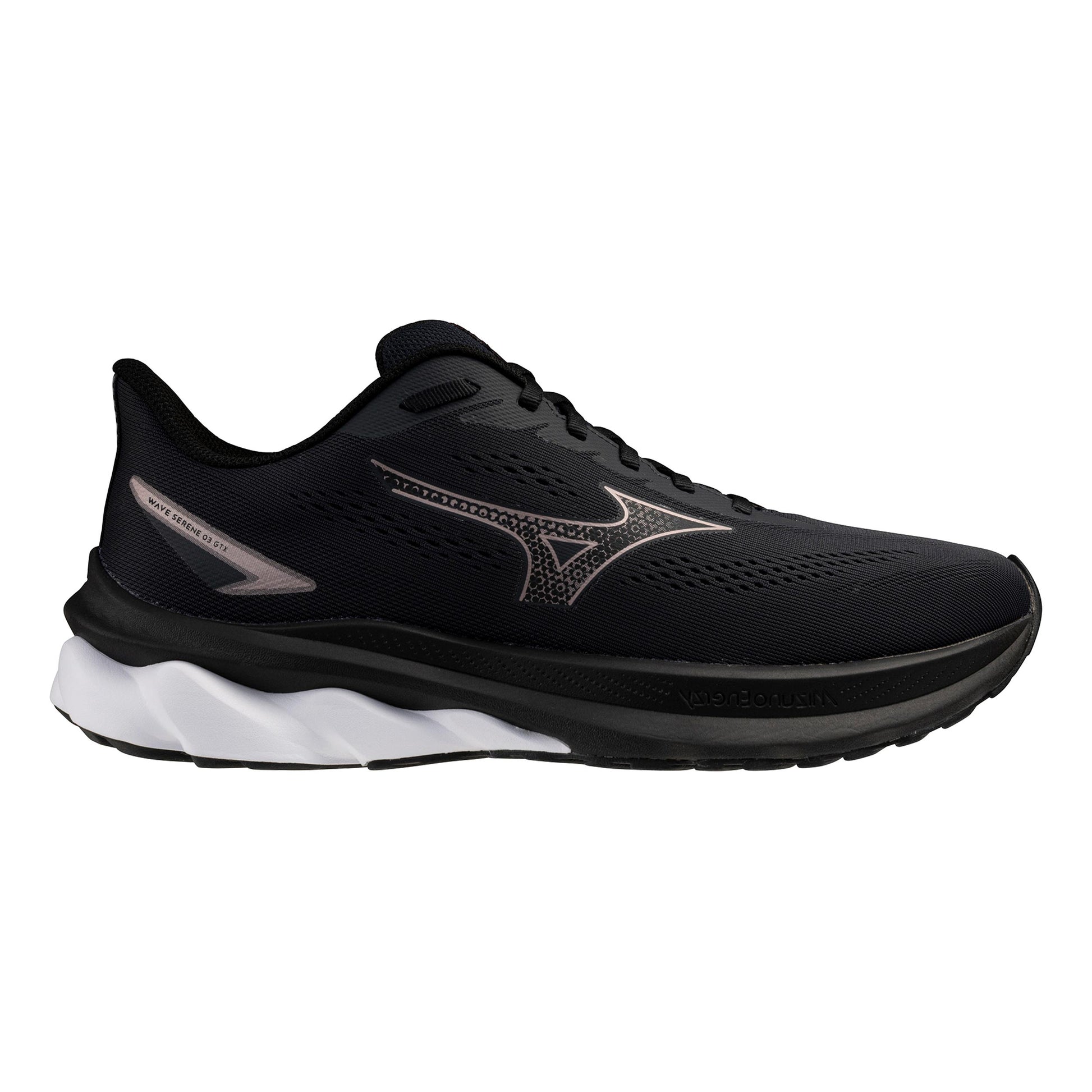 Mizuno Wave Serene 3 GTX  Neutral sko Herrer - antracit, sort
