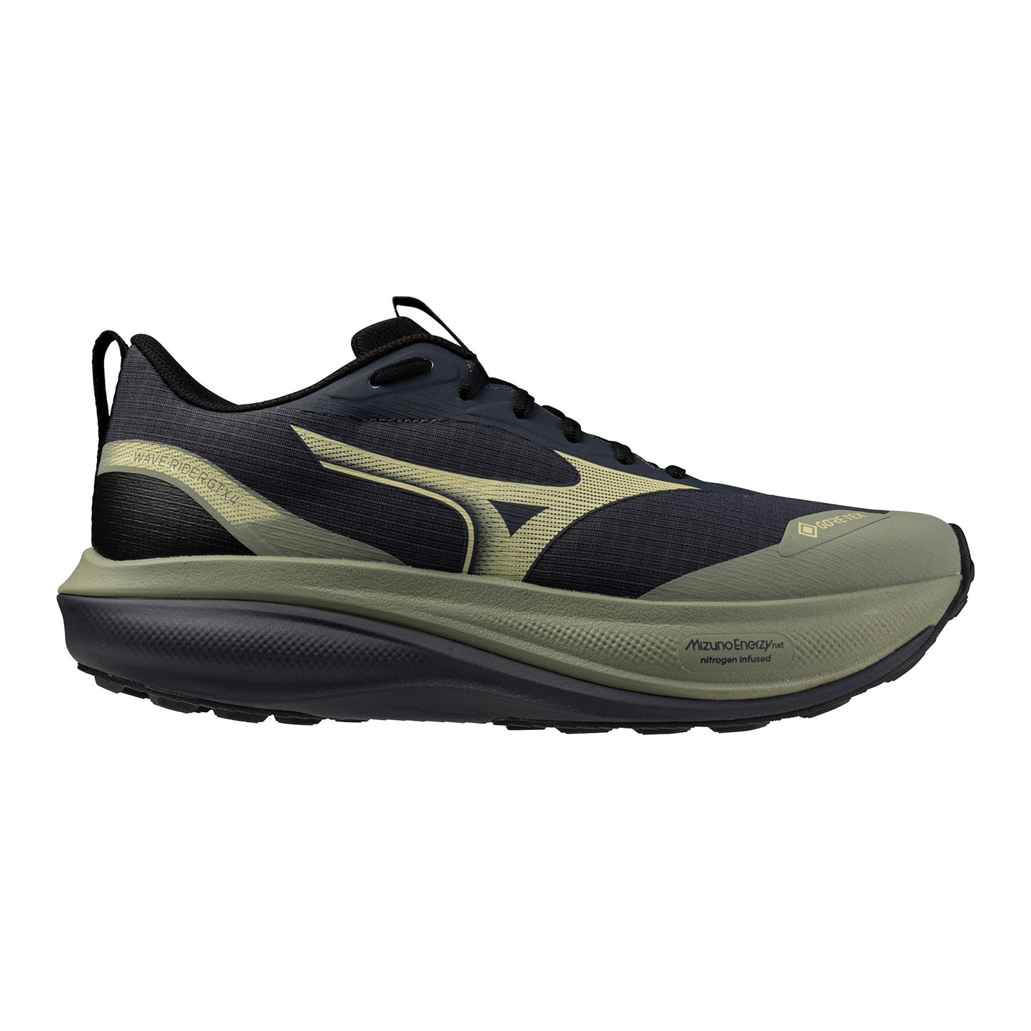 Mizuno Wave Rider GTX 4  Trailsko Herrer - vis, mørkeblå