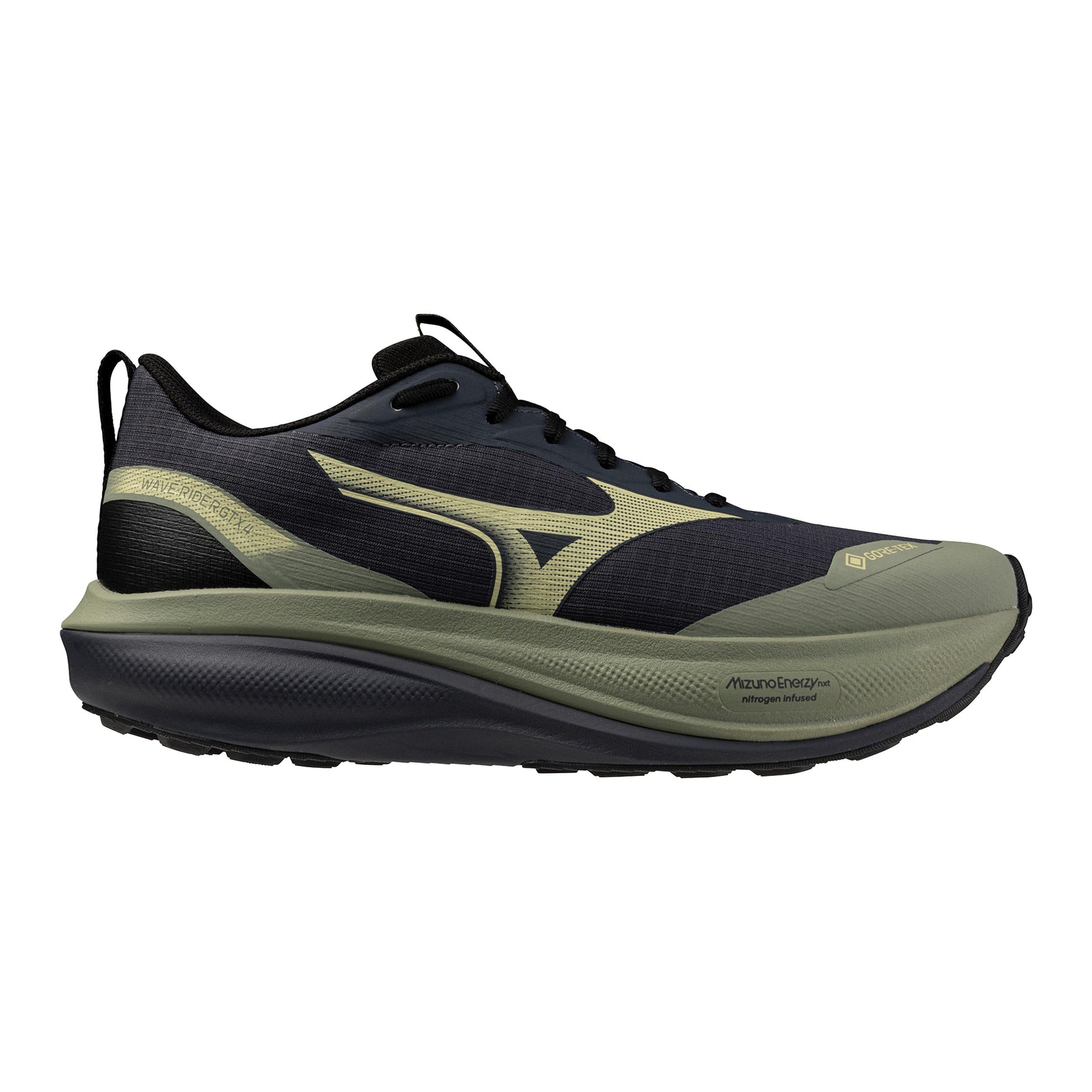 Mizuno Wave Rider GTX 4  Trailsko Herrer - vis, mørkeblå