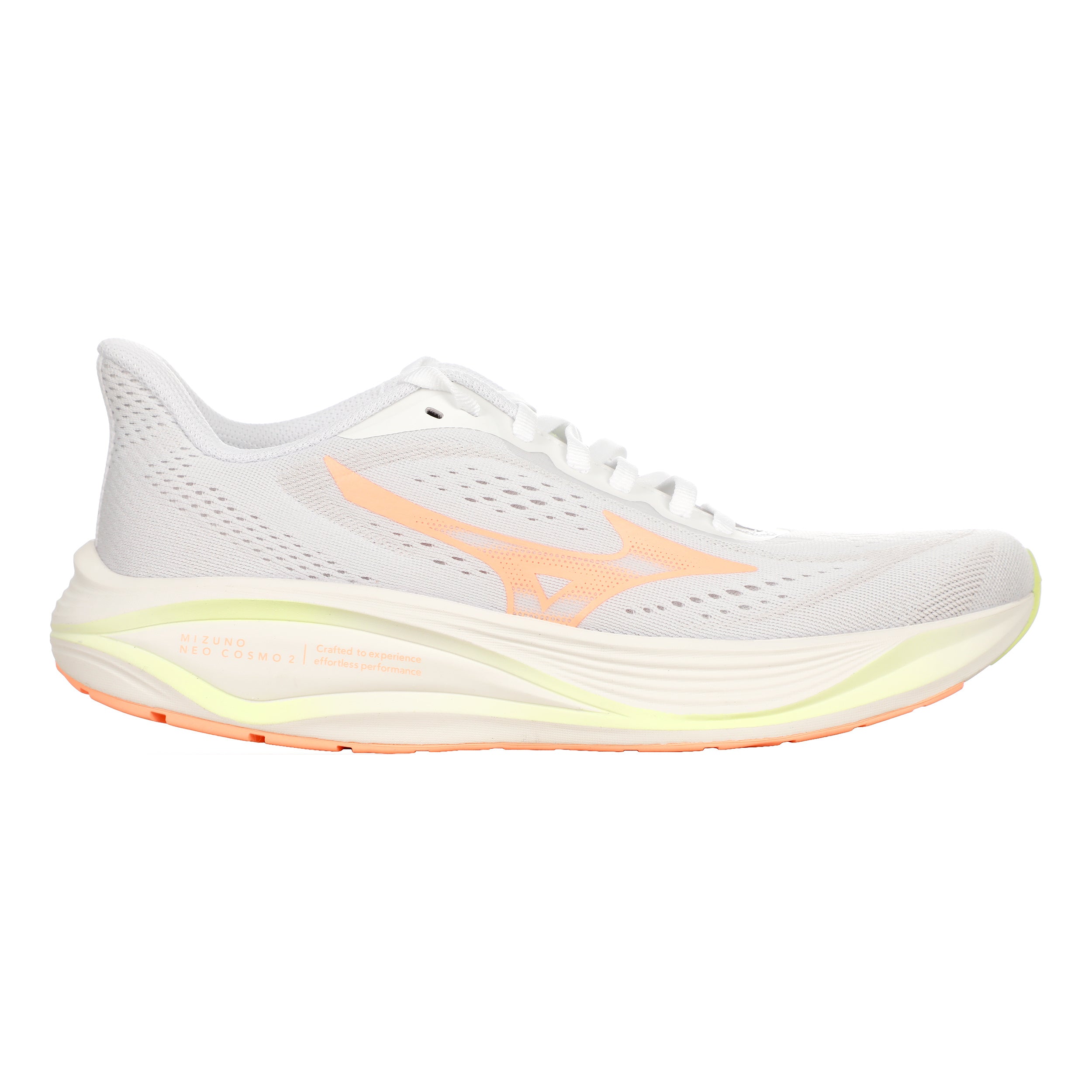 Mizuno Neo Cosmo 2  Neutral sko Damer - hvid, koral