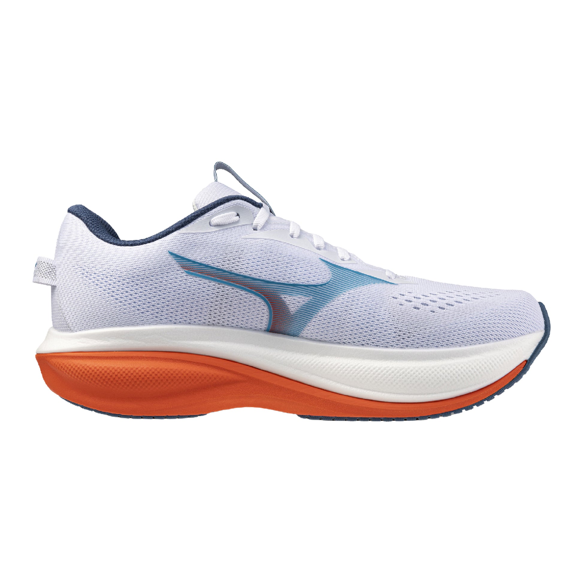 Mizuno Wave Rider 30  Neutral sko Herrer - hvid, blå