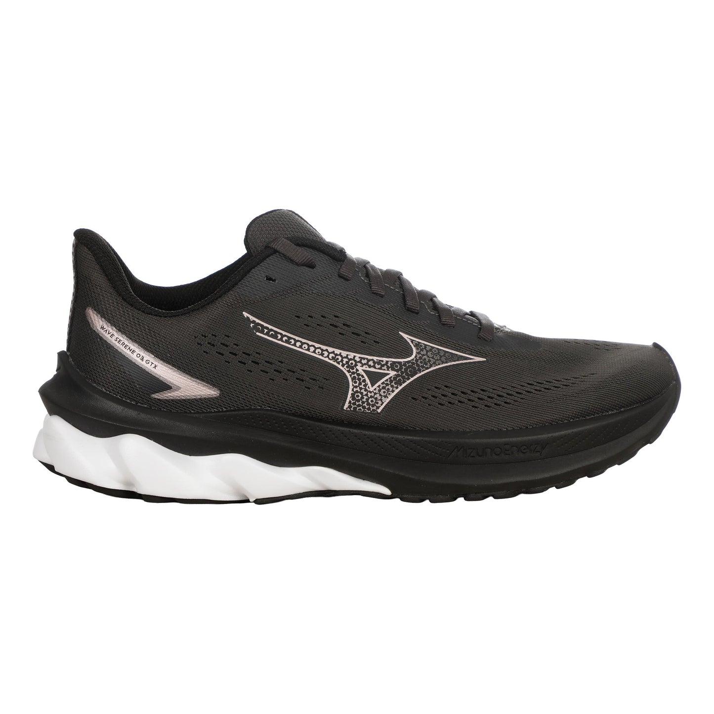 Mizuno Wave Serene 3 GTX  Neutral sko Damer - mørkegrå, sort