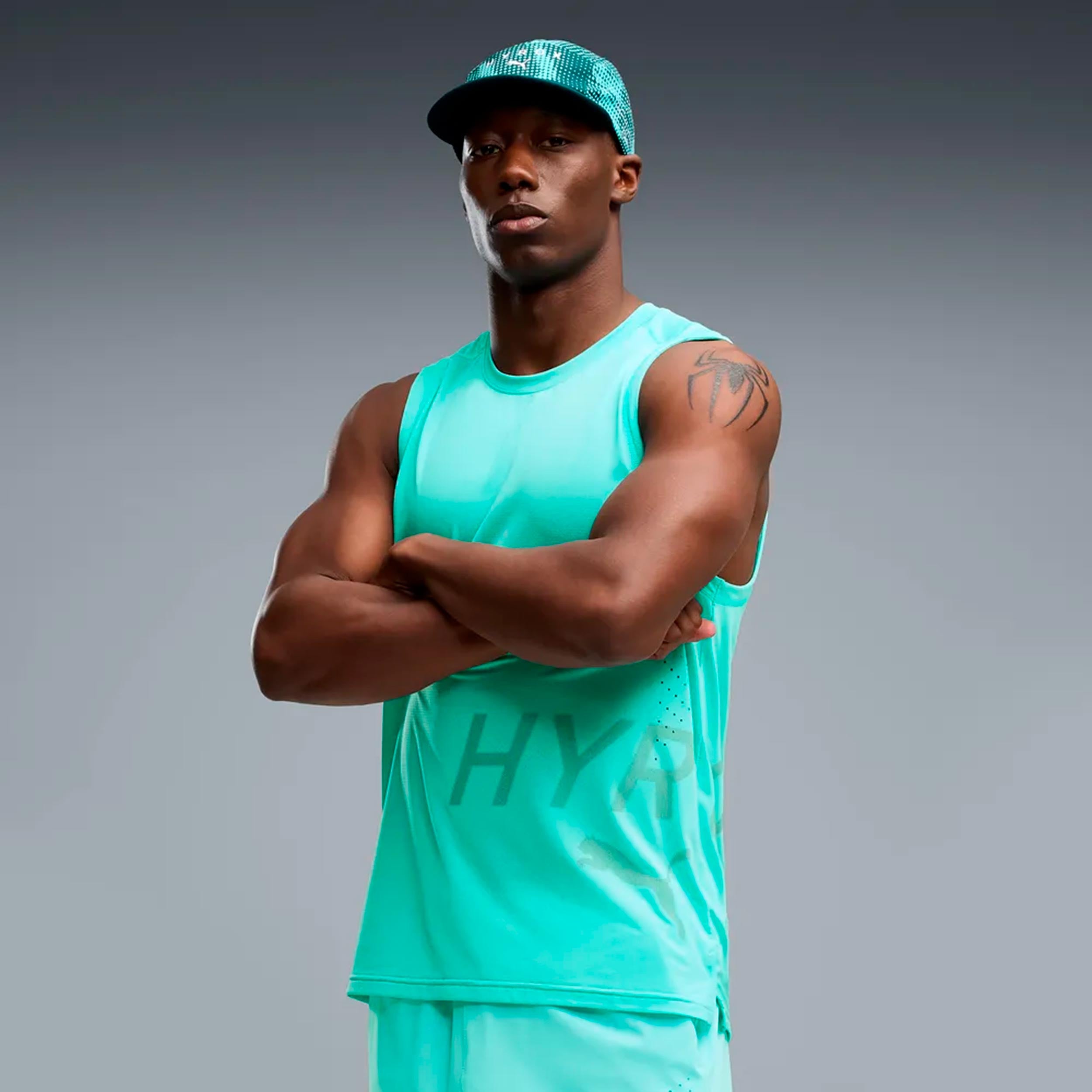 Puma HYROX PWRMODE Training  Løbetrøje Herrer - mint