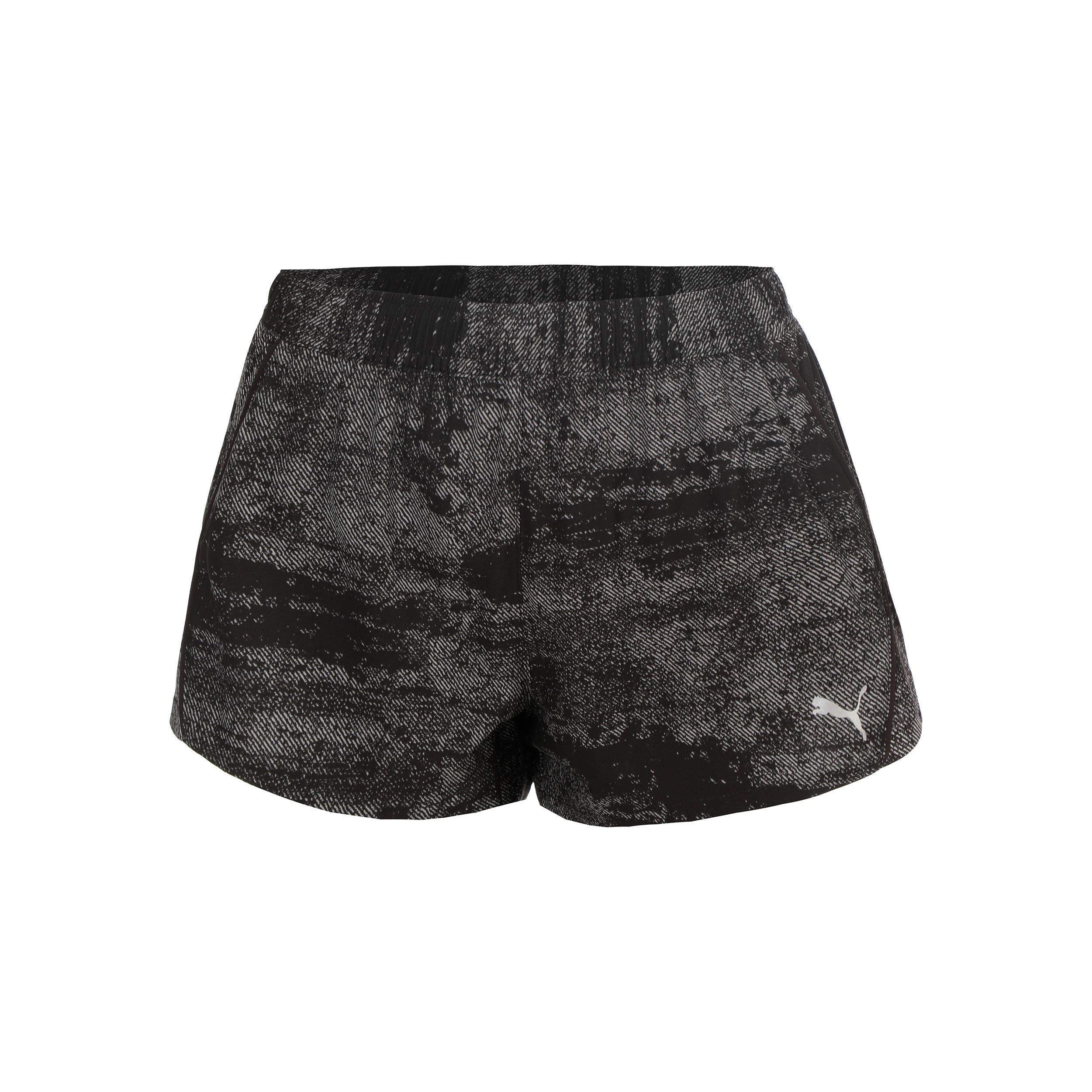 Puma Velocity AOP 3in  Løbeshorts Damer - sort