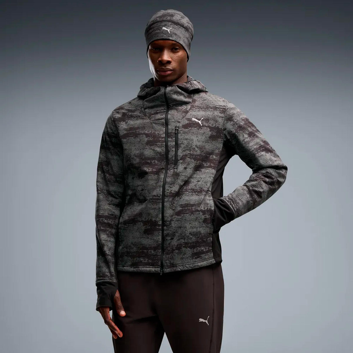 Puma Brightstride Primaloft  Løbejakke Herrer - sort