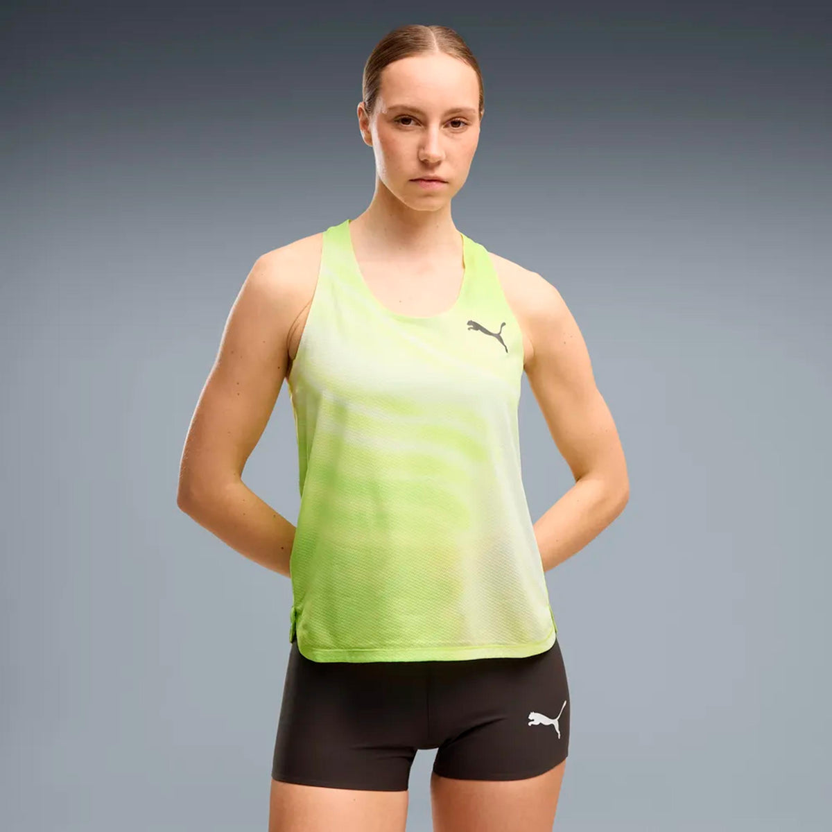 Puma Lightspeed Graphic  Løbetrøje Damer - lime