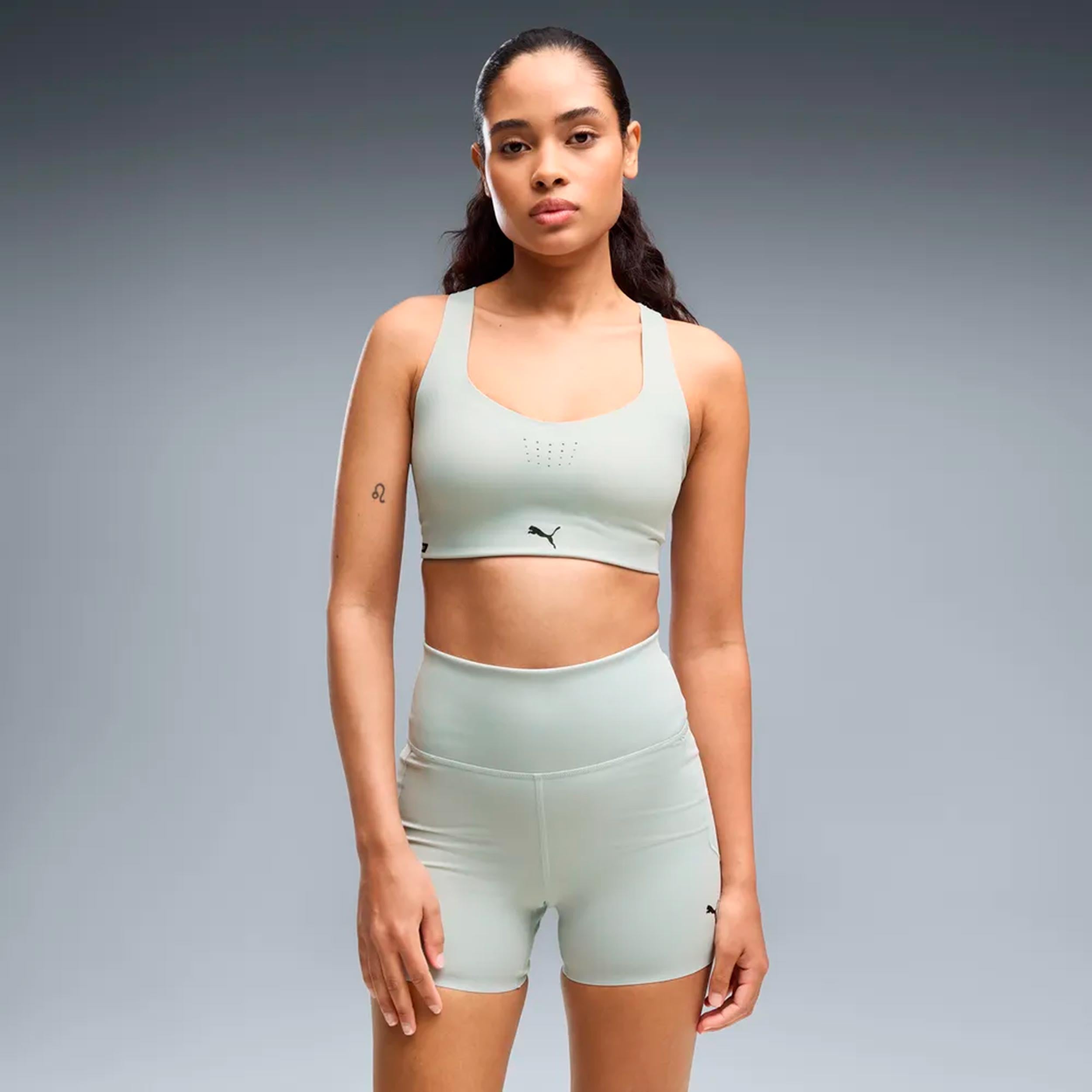 Puma PWRMODE  Sports-BH Damer - lysegrøn