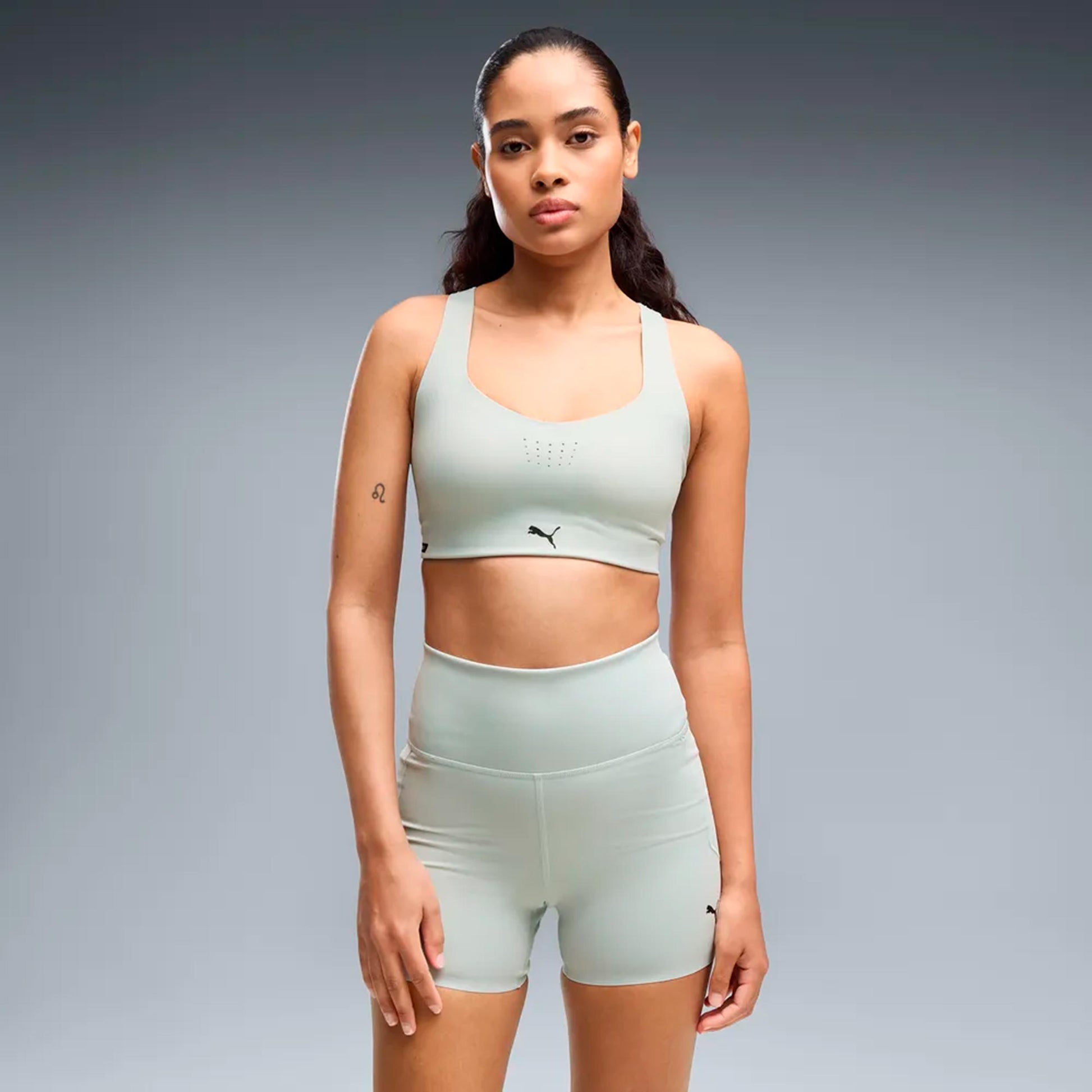 Puma PWRMODE  Sports-BH Damer - lysegrøn