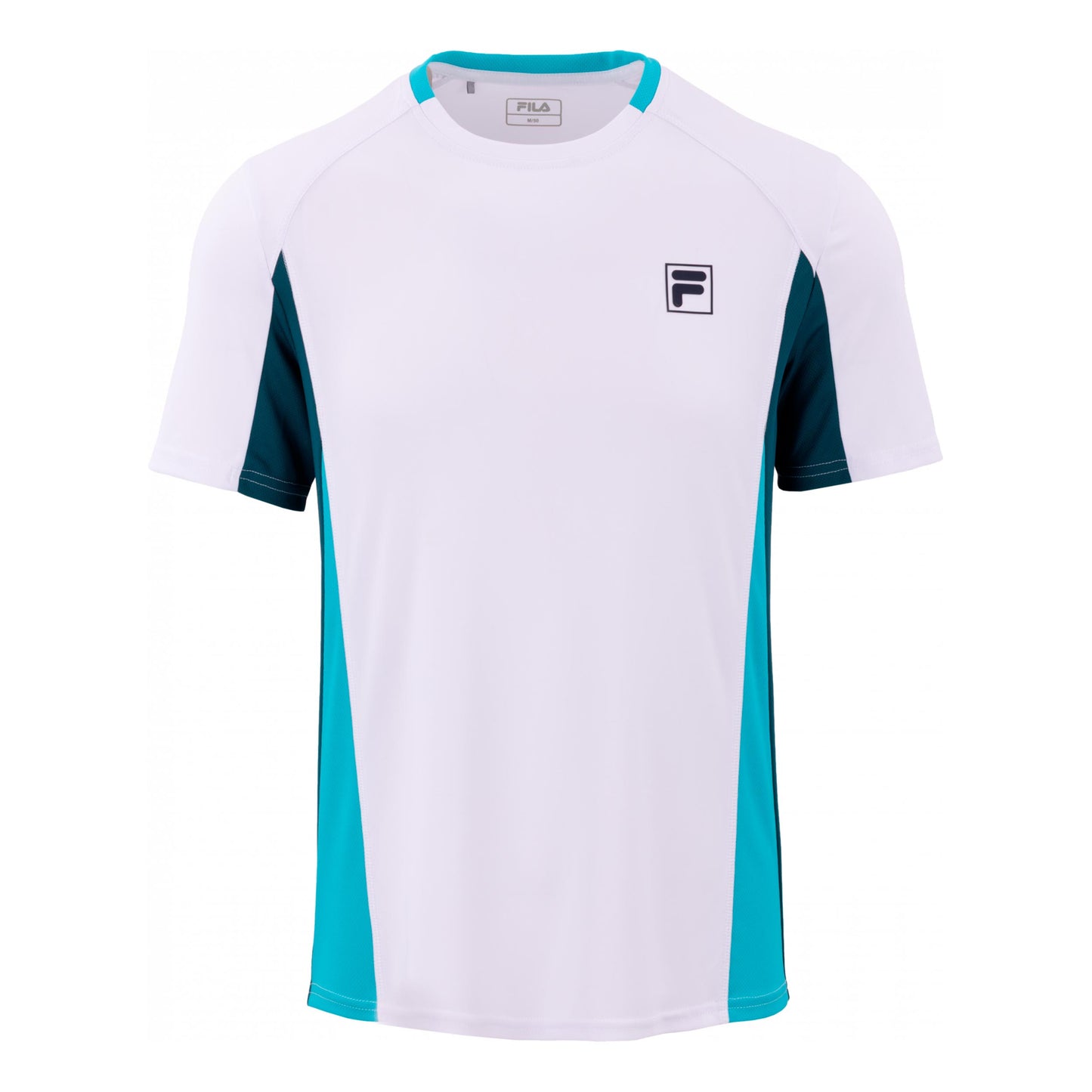 Fila Tamino T-shirt Herrer - hvid, turkis