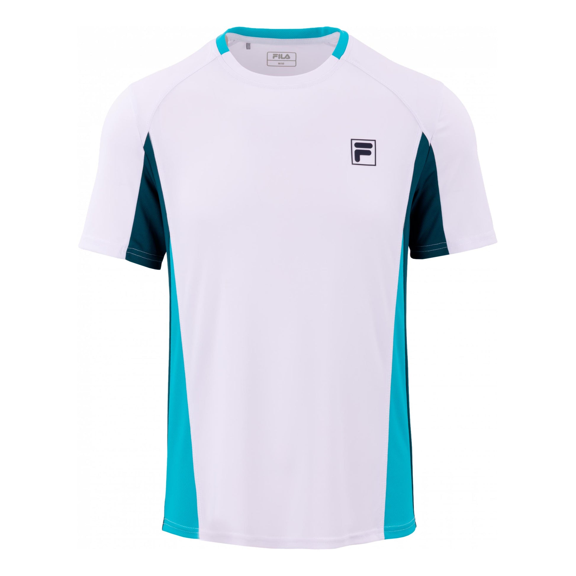 Fila Tamino T-shirt Herrer - hvid, turkis