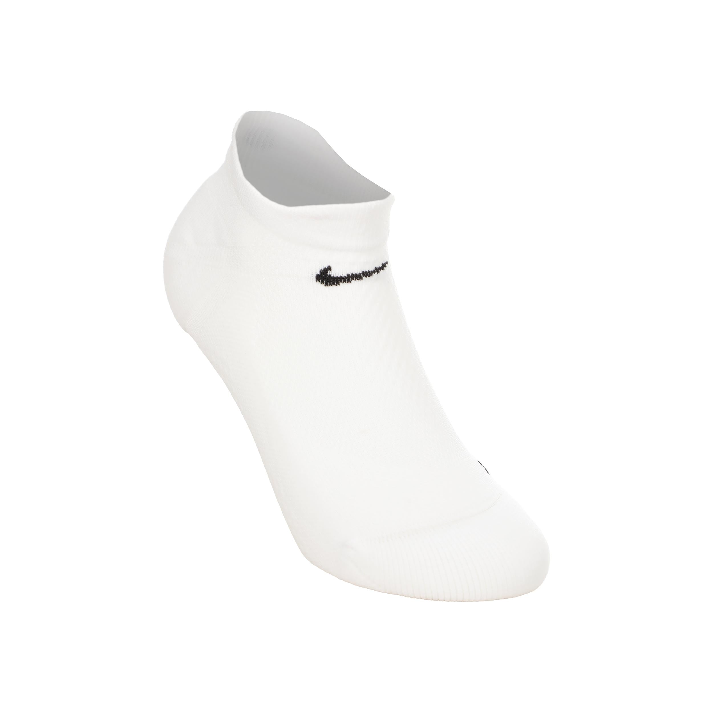 Nike Fast Midweight   Løbesokker Unisex - hvid, sort
