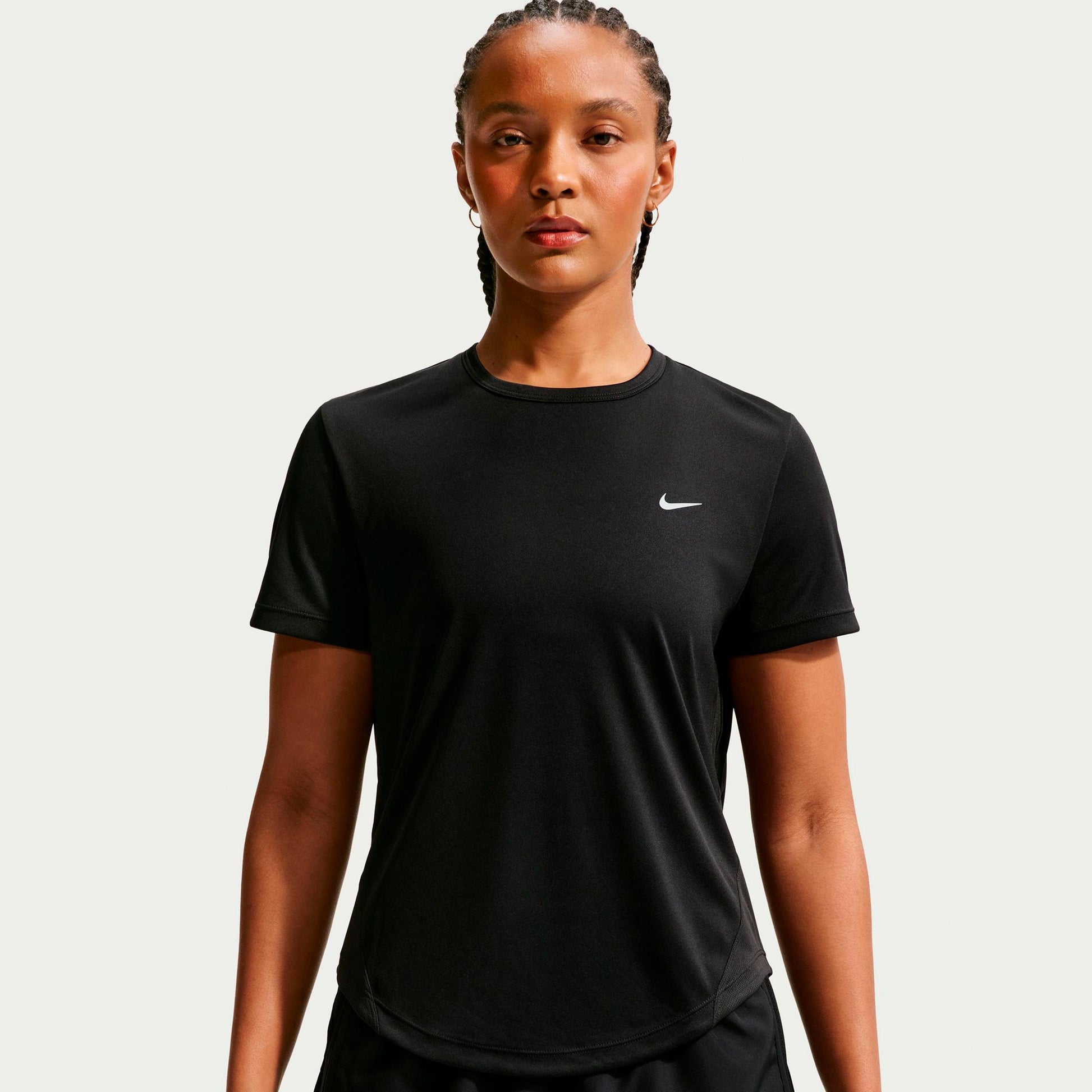Nike Tempo  Løbetrøje Damer - sort, sølv