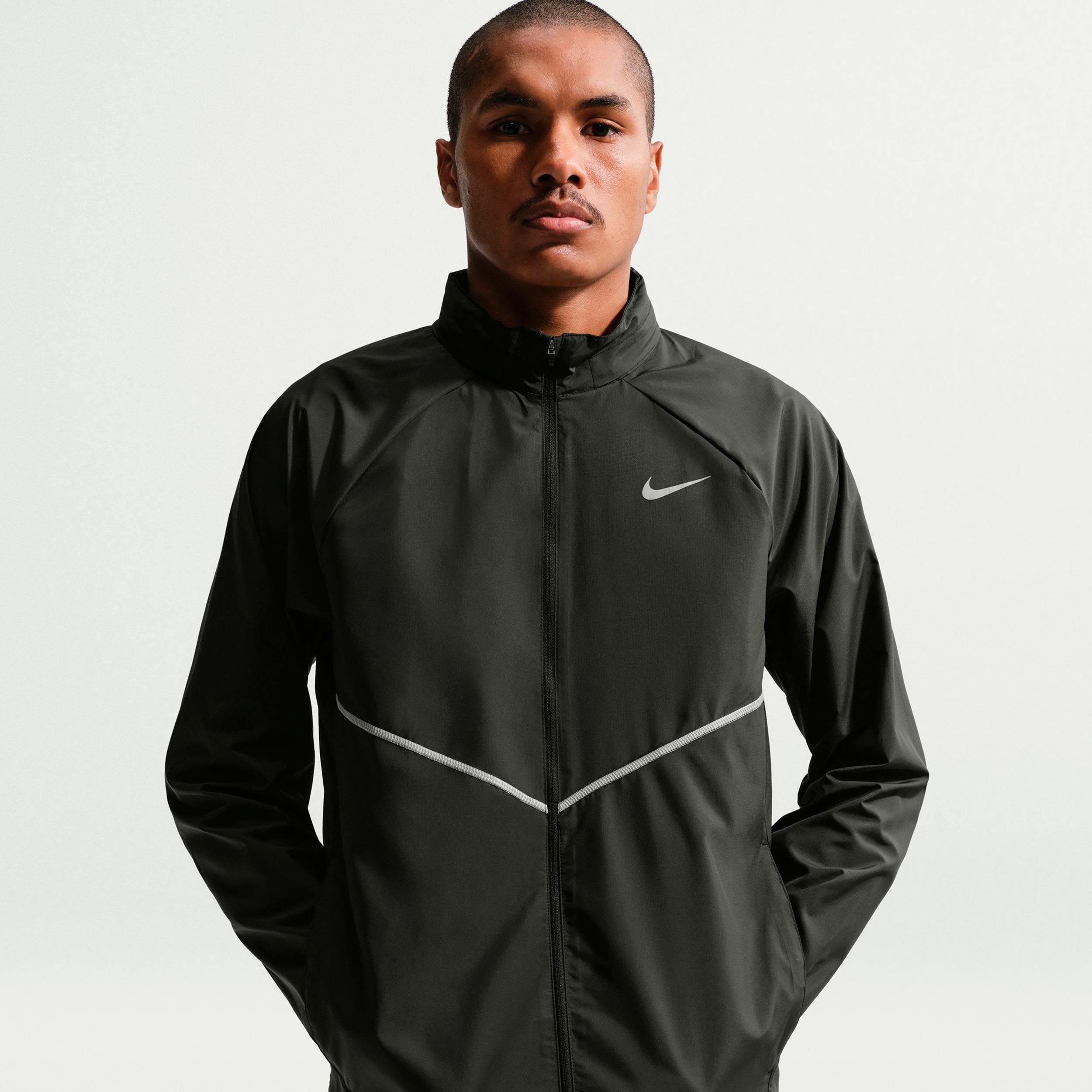 Nike Miler  Løbejakke Herrer - sort, sort