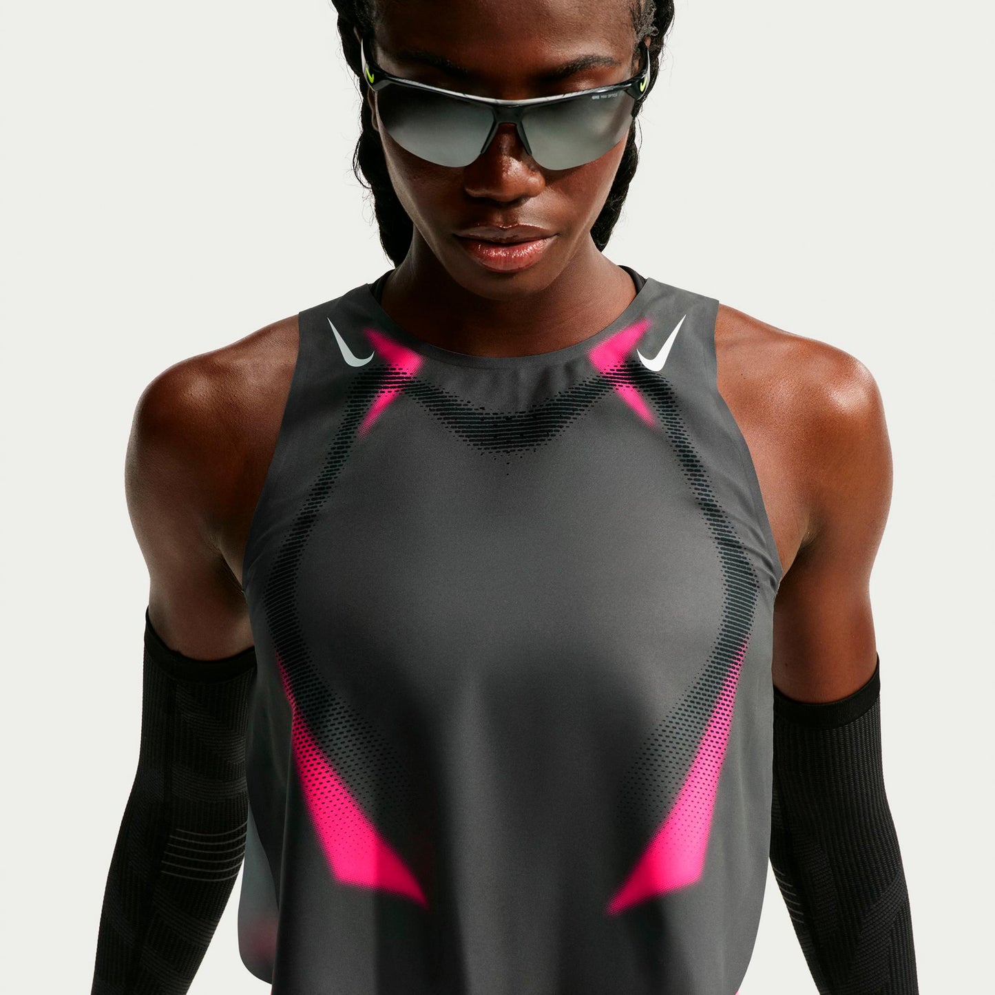 Nike AeroSwift  Løbetrøje Damer - grå, pink
