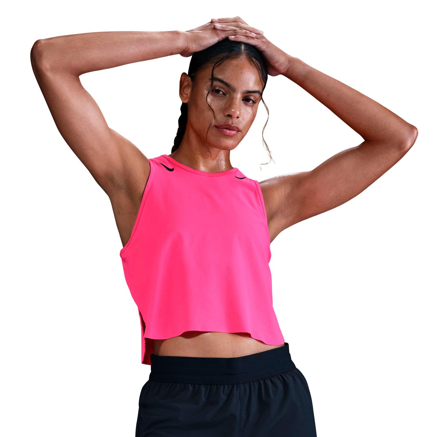 Nike AeroSwift   Løbetrøje Damer - pink, sort