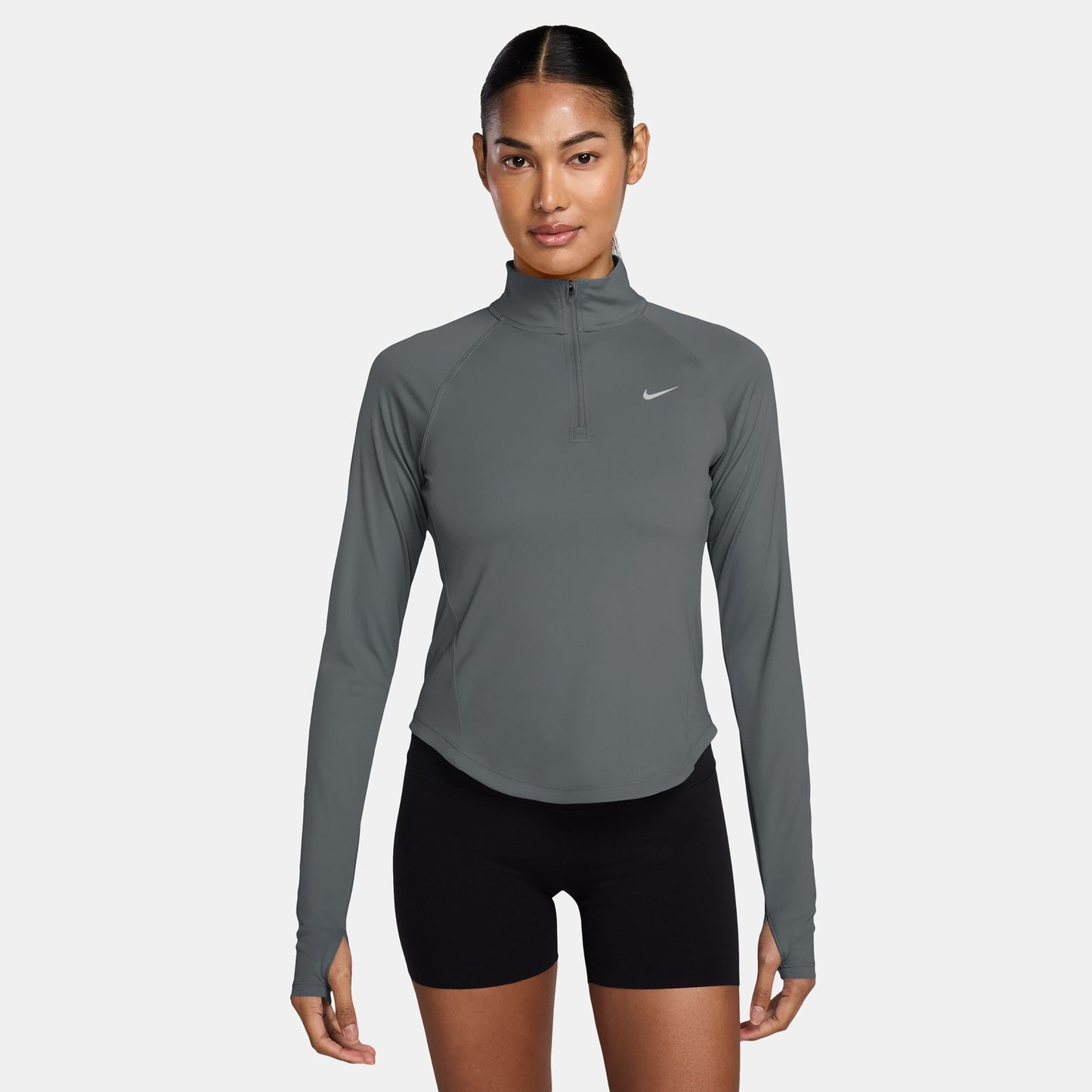 Nike Tempo  Løbetrøje Damer - grå, sølv