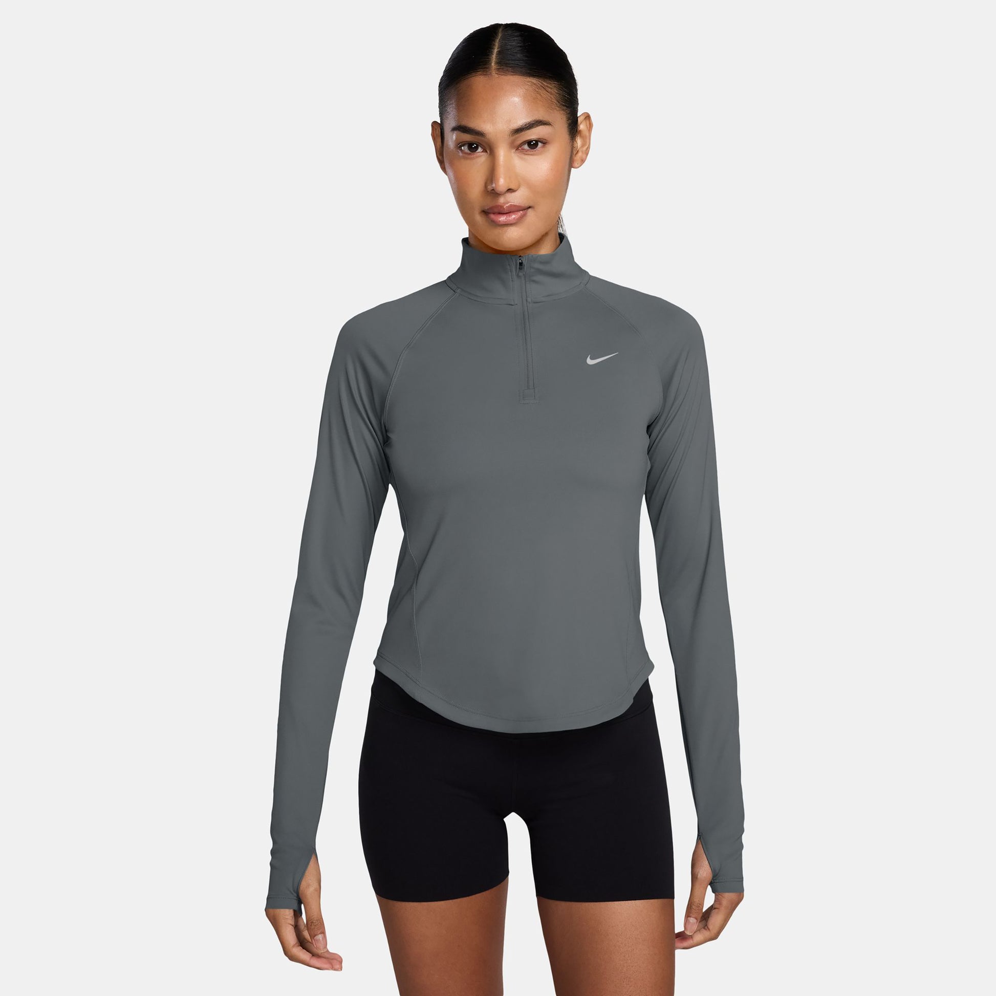 Nike Tempo  Løbetrøje Damer - grå, sølv