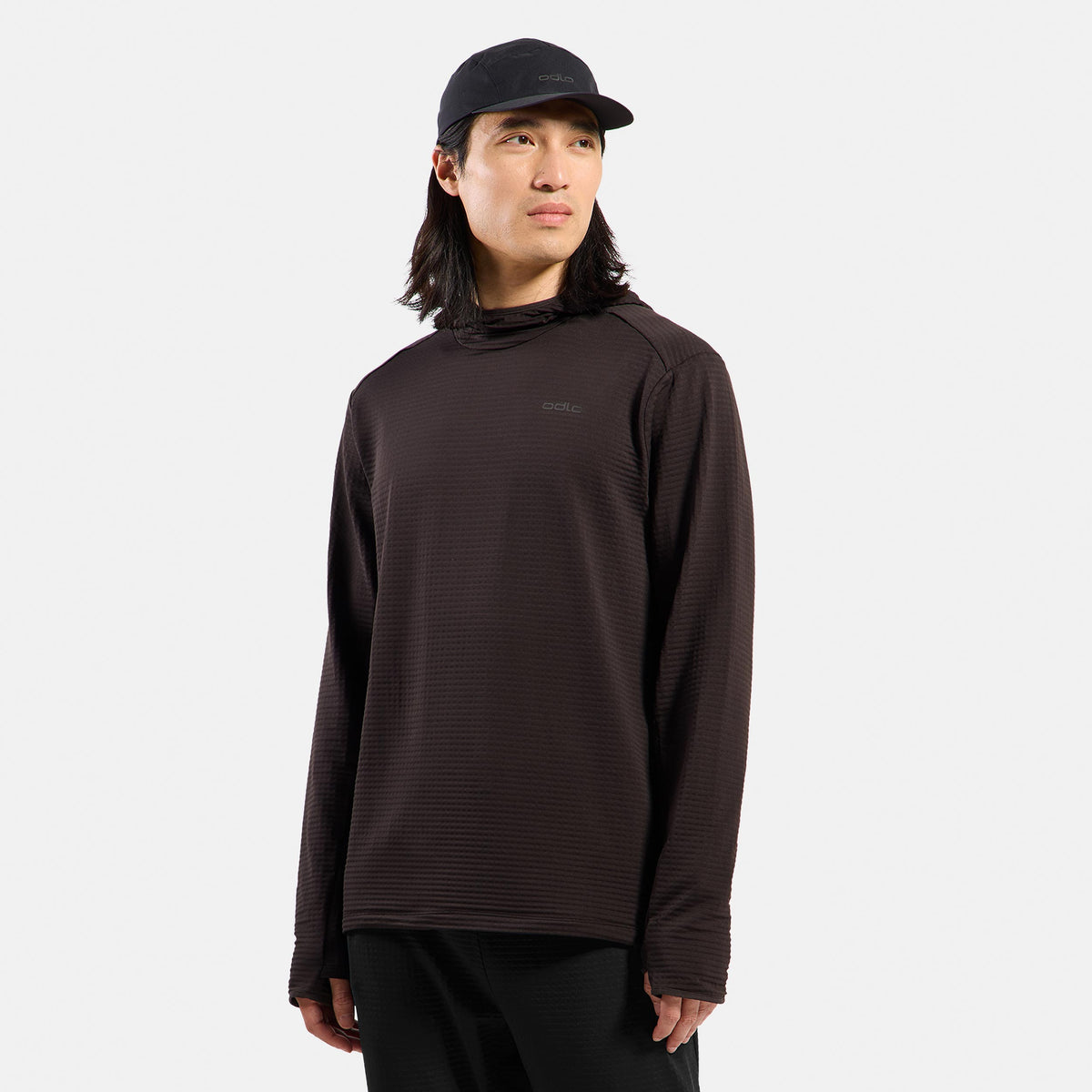 Odlo Essential Thermal Midlayer  Løbetrøje Herrer - brun