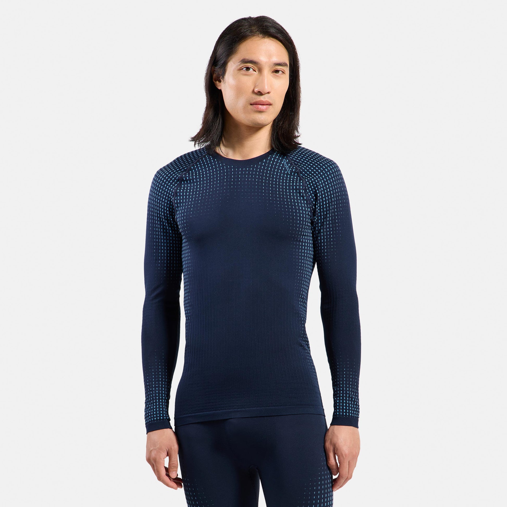 Odlo Performance Warm  Vest Herrer - mørkeblå