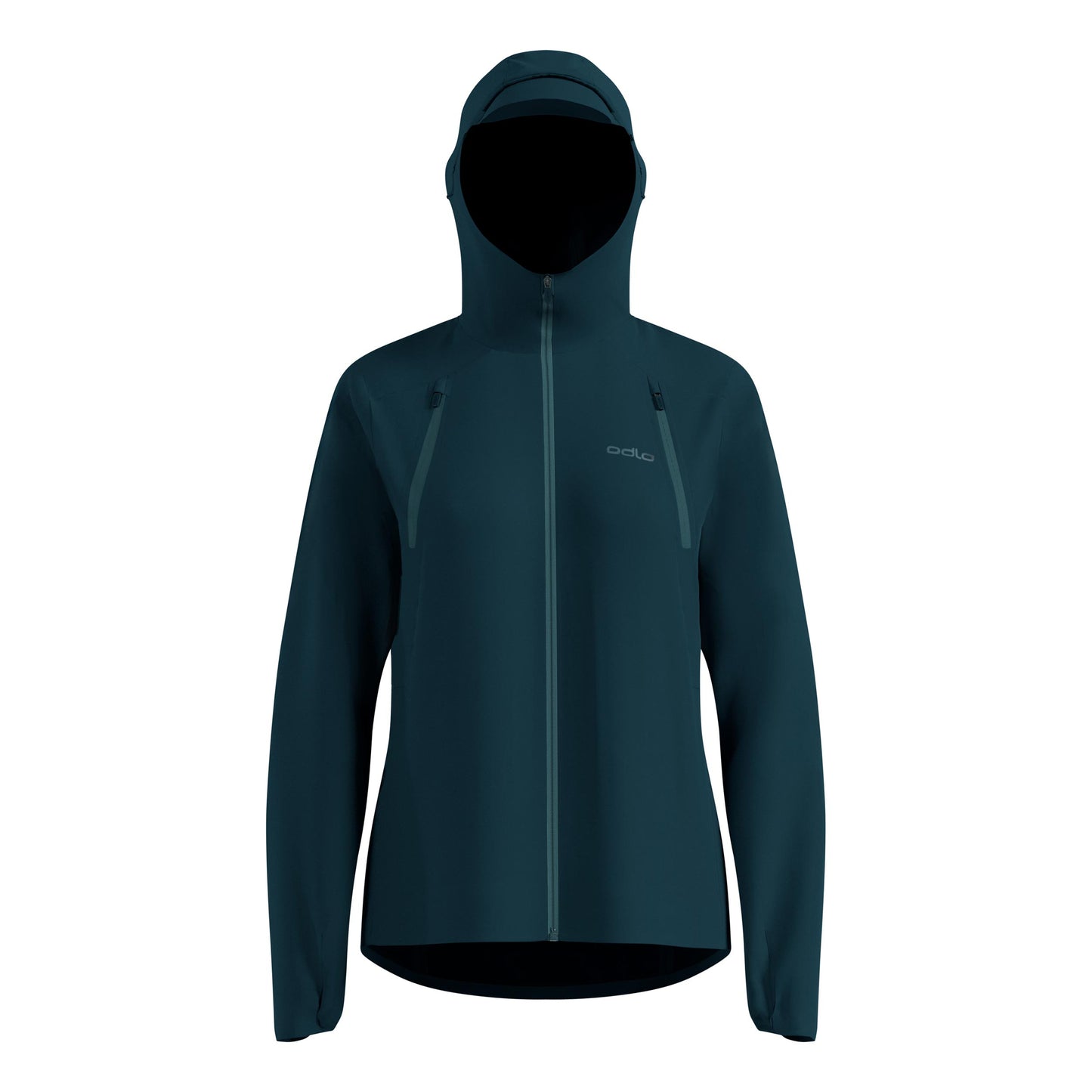 Odlo X-Alp Waterproof Pro  Løbejakke Damer - petrol